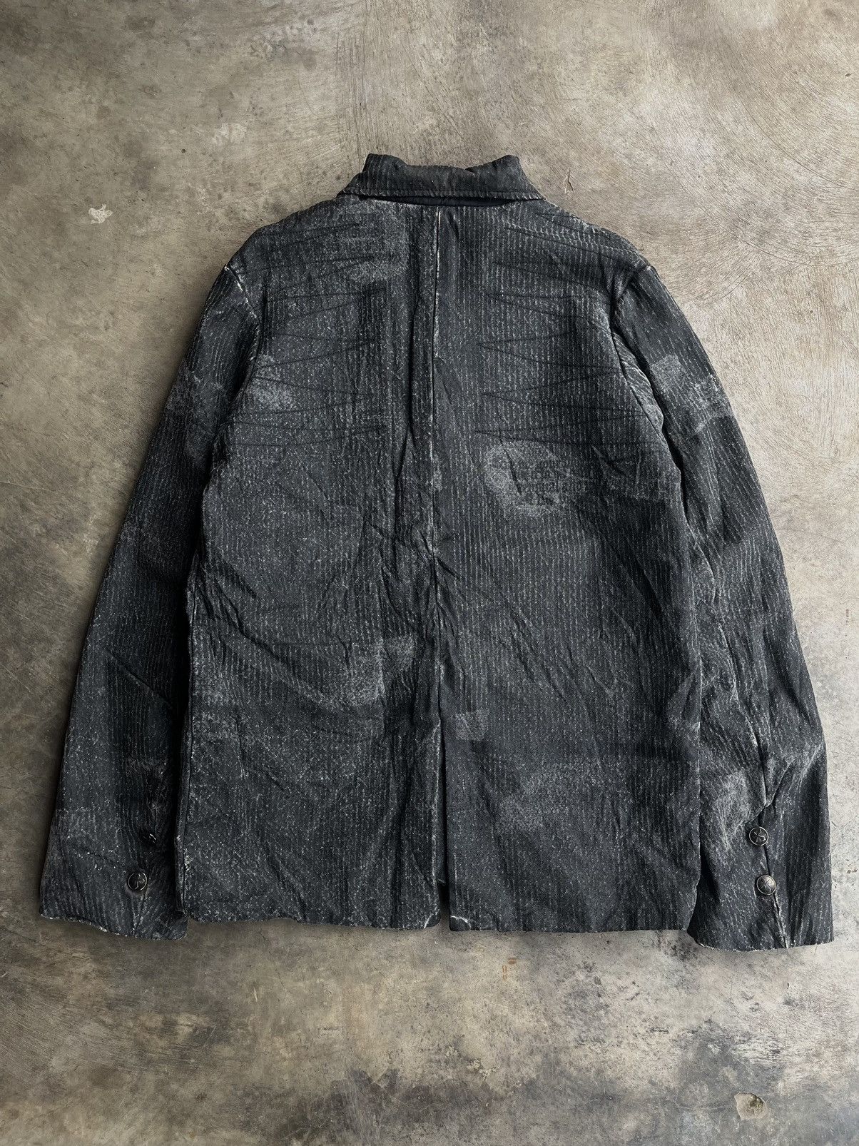 KMRii H.ANARCHY JAPANESE GOTHIC BLAZER STITCHING POEM PUNK STYLE Size US M / EU 48-50 / 2 - 2 Thumbnail