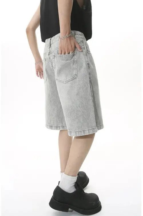 Other Streetwear Loose Mid High Waist Jorts Shorts y2k Size US 32 / EU 48 - 4 Thumbnail