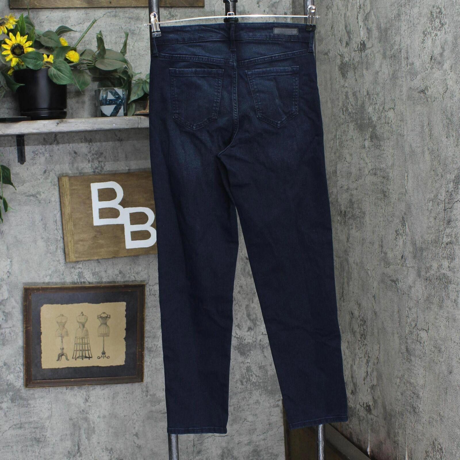 Sanctuary NEW Social Standard by Sanctuary Straight Leg Jeans Blue 2 Size 26" / US 2 / IT 38 - 2 Thumbnail