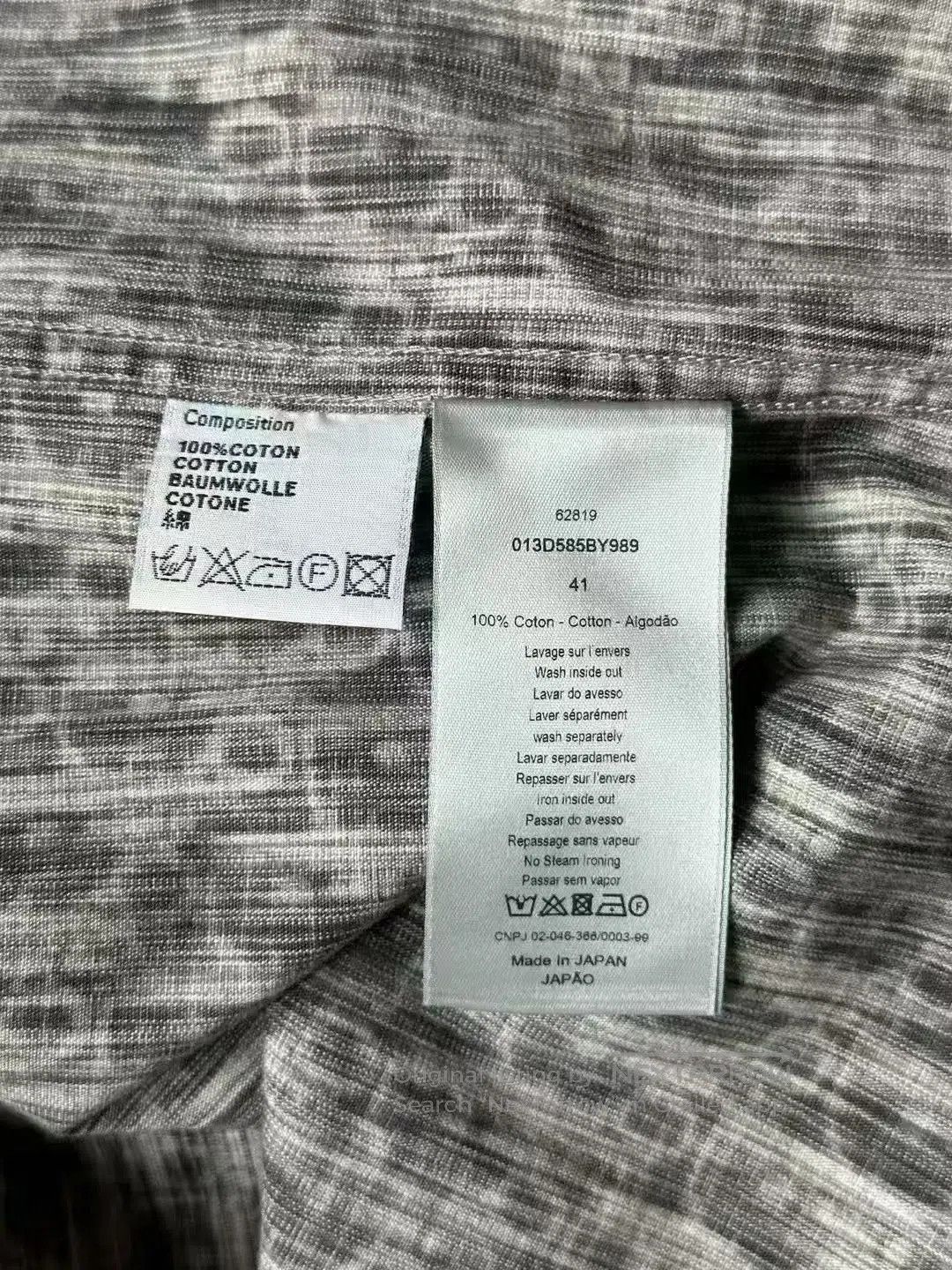 Dior Dior size 41 Full Print Denim Shirt Jacket| Size US S / EU 44-46 / 1 - 4 Thumbnail