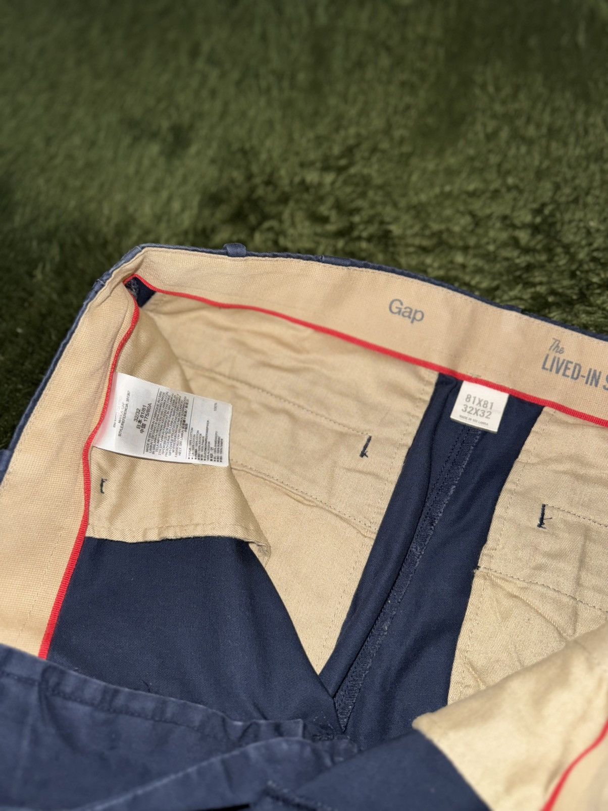 Gap [32x32] GAP The Lived-In Skinny Chino Pants Size US 32 / EU 48 - 4 Thumbnail
