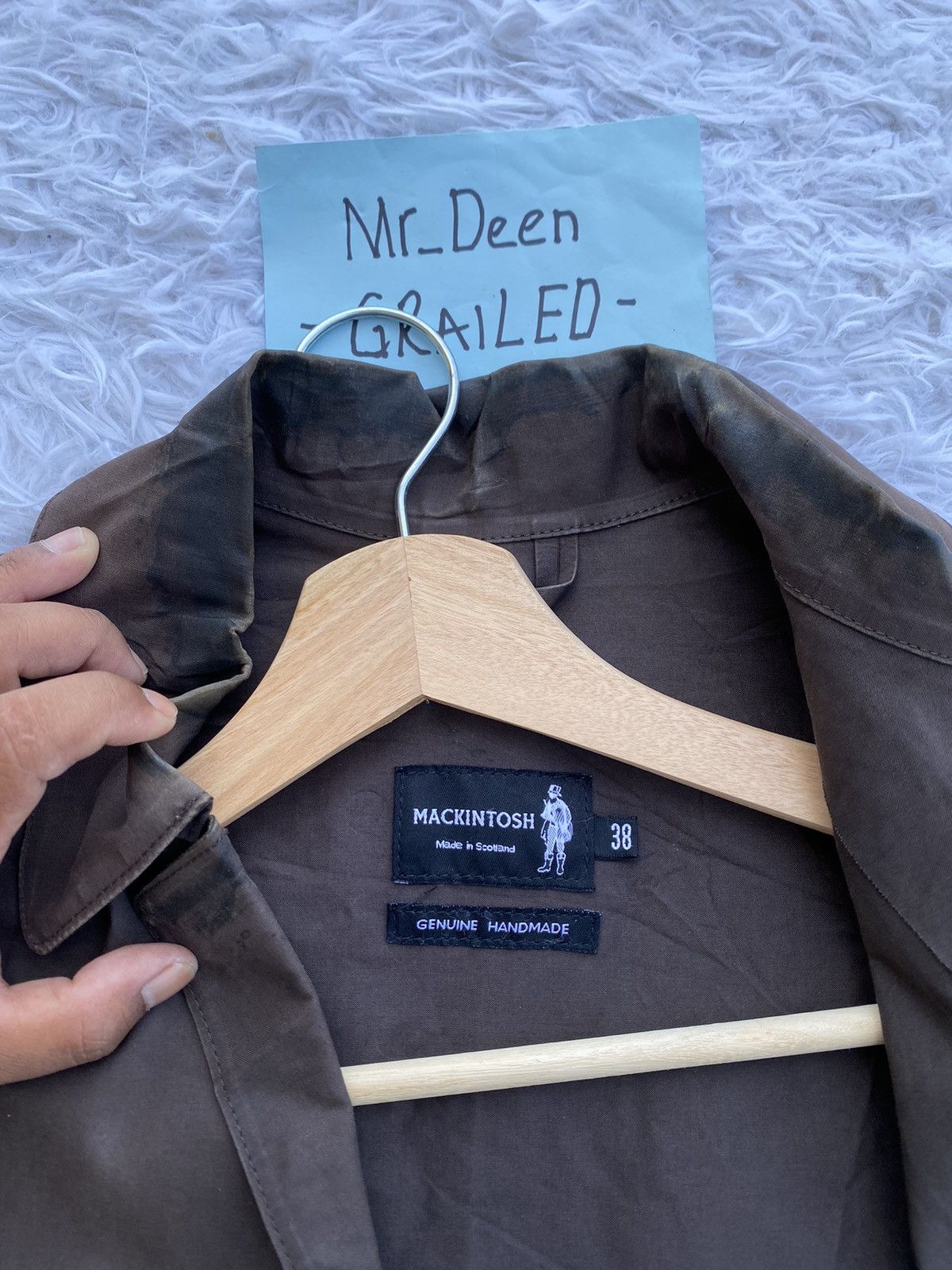 Mackintosh Rare Vintage Mackintosh Jacket Size US L / EU 52-54 / 3 - 8 Thumbnail
