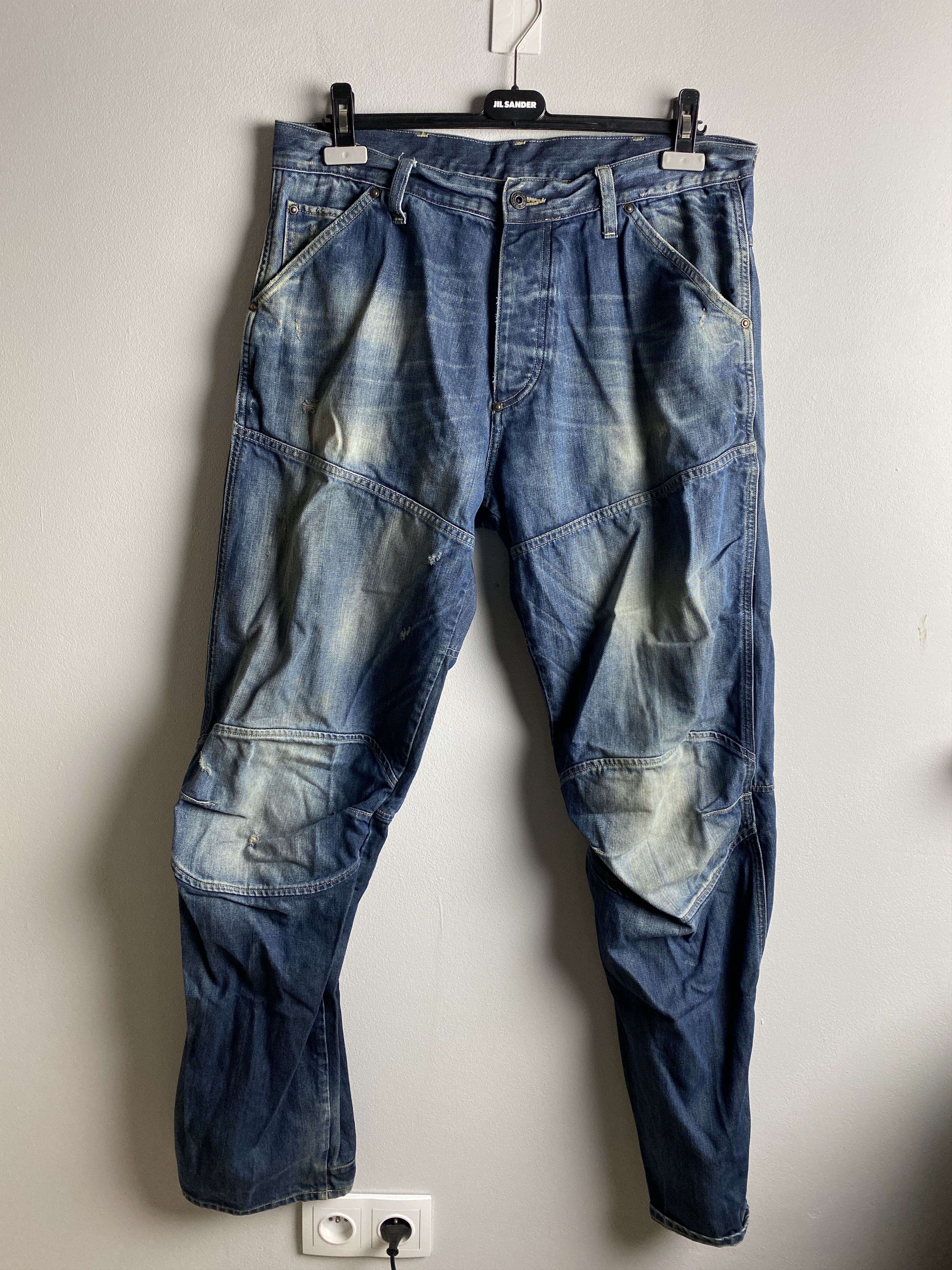 G-Star G Star Raw 3D Loose denim jeans pants Size US 36 / EU 52 - 1 Thumbnail