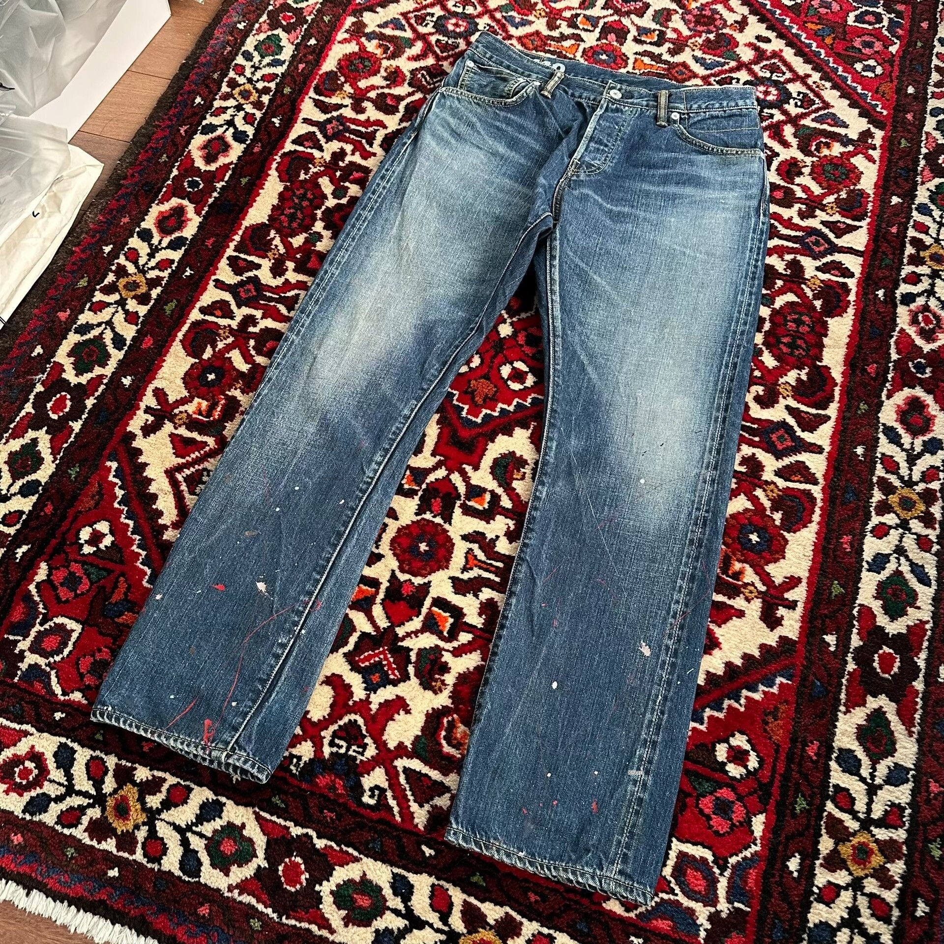 Visvim VISVIM 20SS DRY10 Splash Ink Jeans Size US 26 / EU 42 - 5 Thumbnail