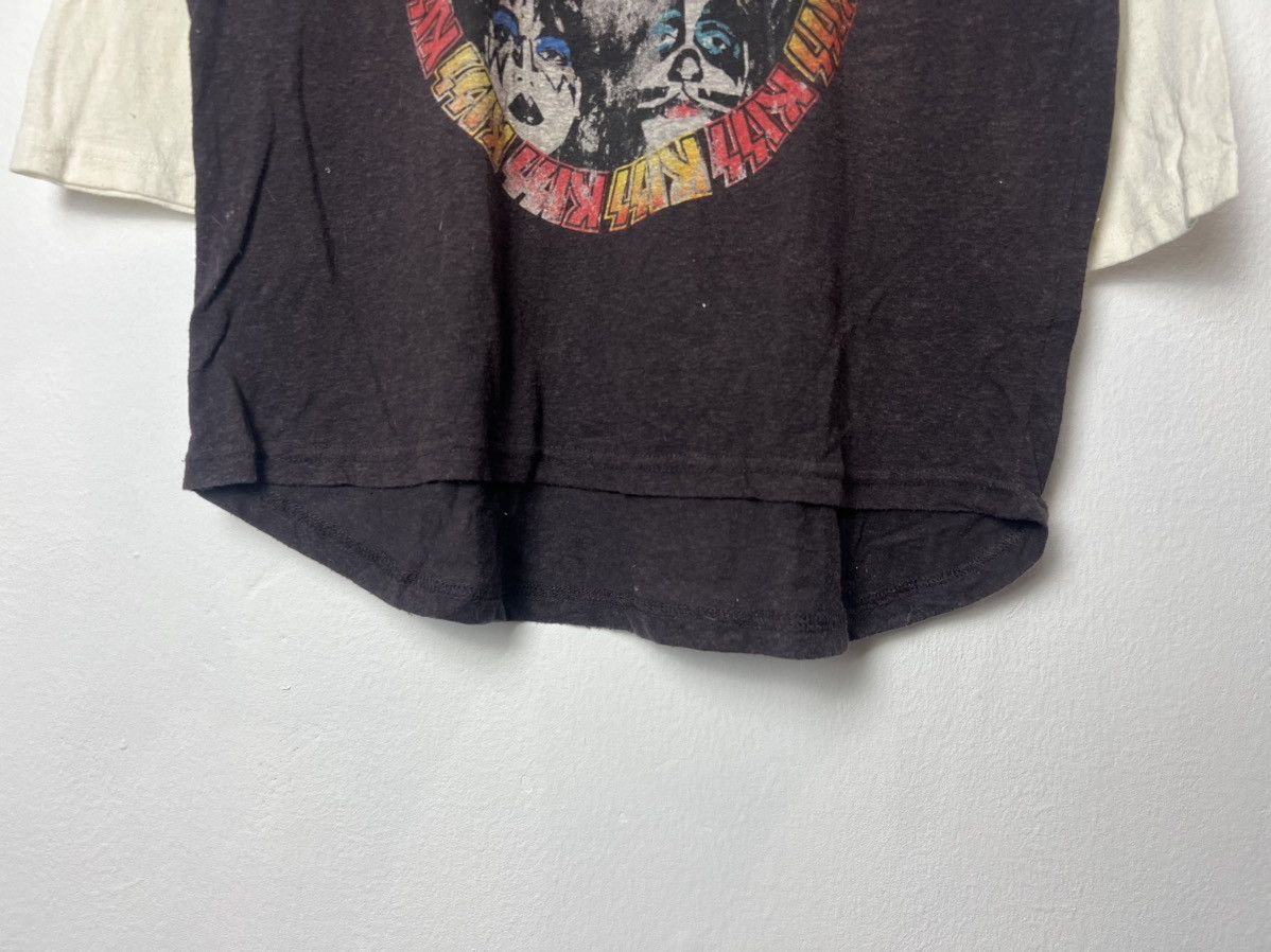 Band Tees Vintage Kiss "Dynasty" Raglan Three Quater Sleeve Tee Size US M / EU 48-50 / 2 - 4 Thumbnail