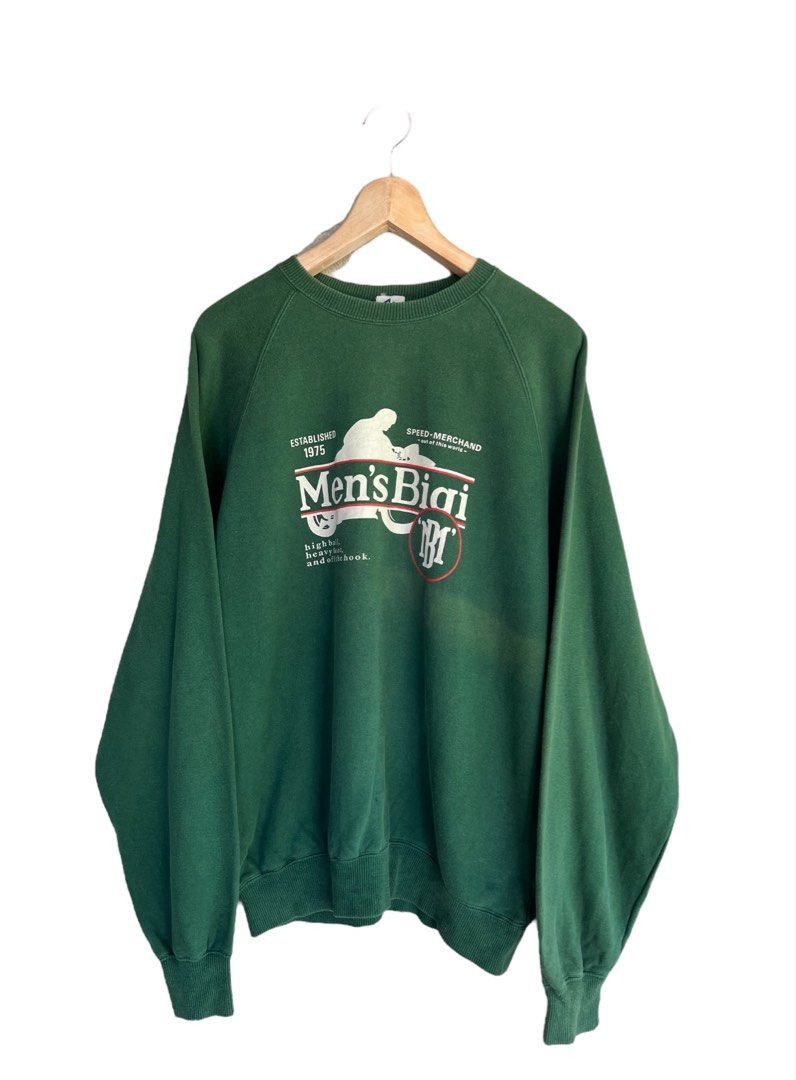 BIGI Mens Bigi Spell Out Sweatshirt Size US L / EU 52-54 / 3 - 1 Thumbnail