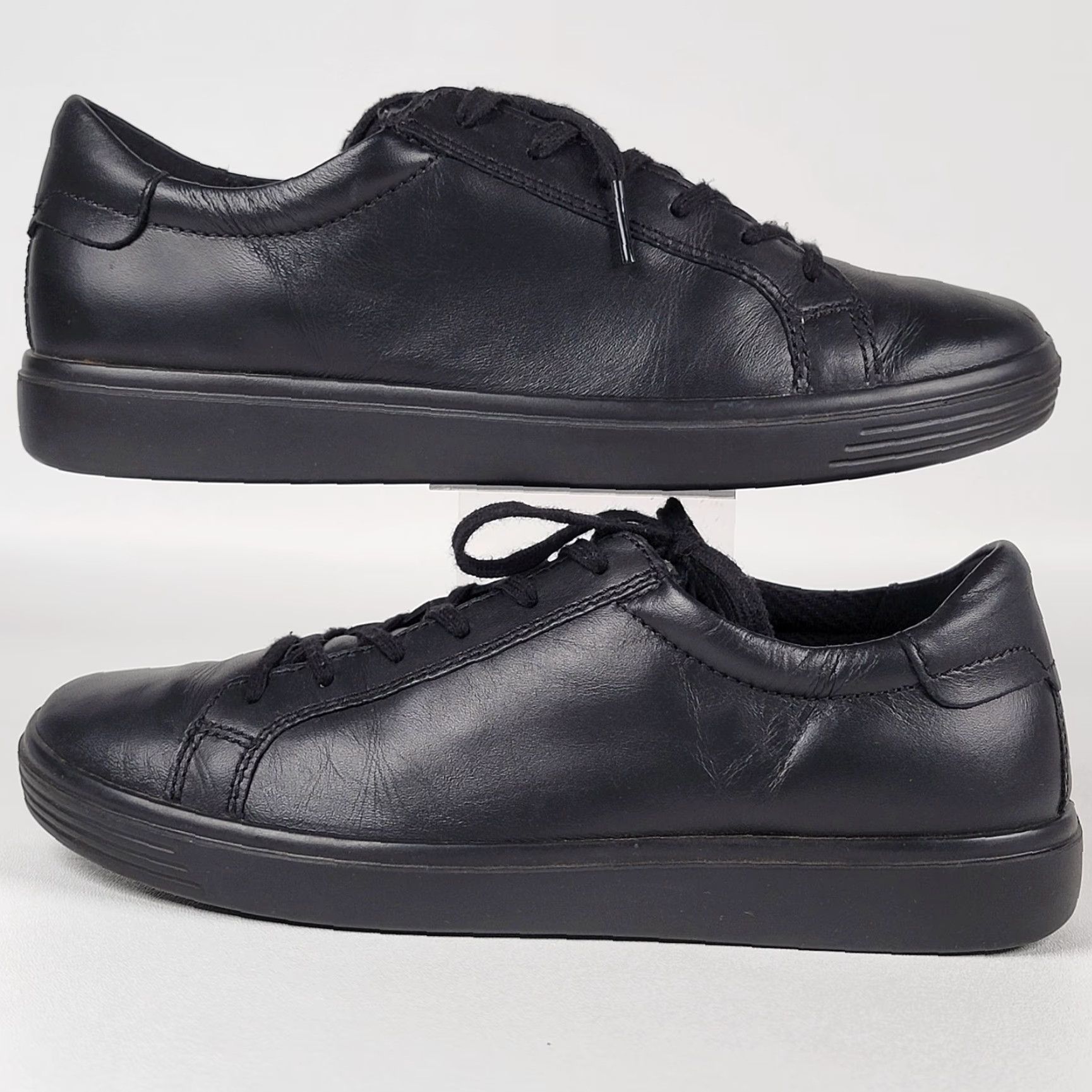 Ecco Ecco Soft 7 Mono Black Leather Women's Size 39 EU /8-8.5 US Sneaker Size US 6 / IT 36 - 5 Thumbnail