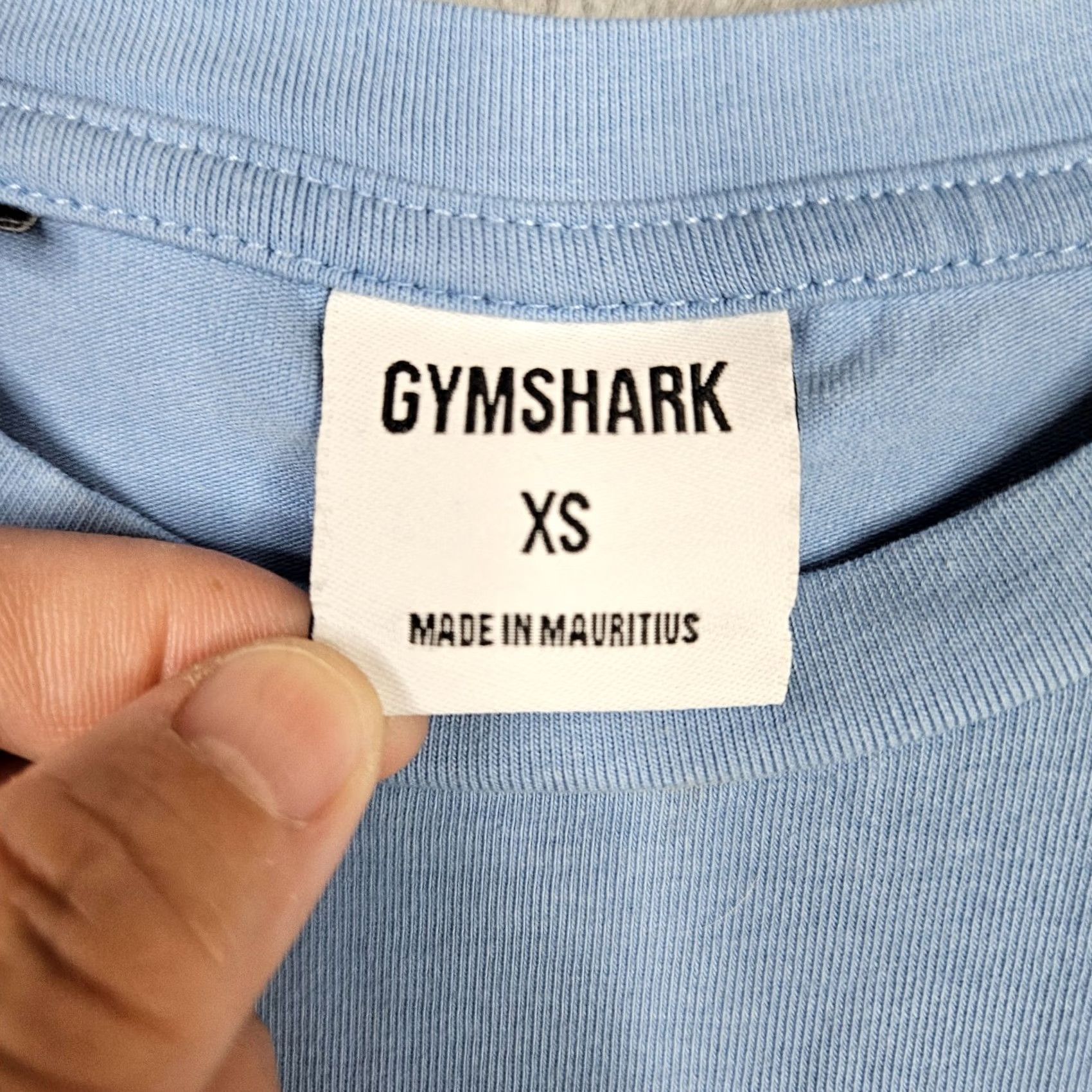 Gymshark Gymshark Fraction Cropped T-shirt Size XS Blue Short Sleeve Women's Size XS / US 0-2 / IT 36-38 - 6 Thumbnail