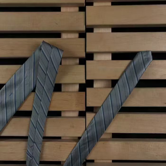 Vintage × Yves Saint Laurent Mens Tie Cravatte Yves Saint Laurent Paris Silk YSL Size ONE SIZE - 3 Thumbnail