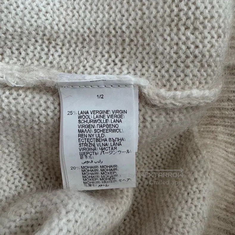 Brunello Cucinelli Brunello Cucinelli Pearl Chain Camel Hair Sweater, Light B Size S / US 4 / IT 40 - 5 Thumbnail