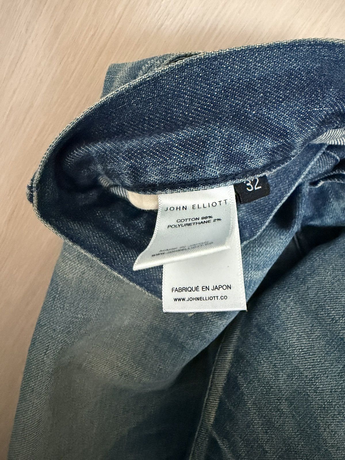 John Elliott John Elliott Denim 32 Size US 32 / EU 48 - 3 Thumbnail