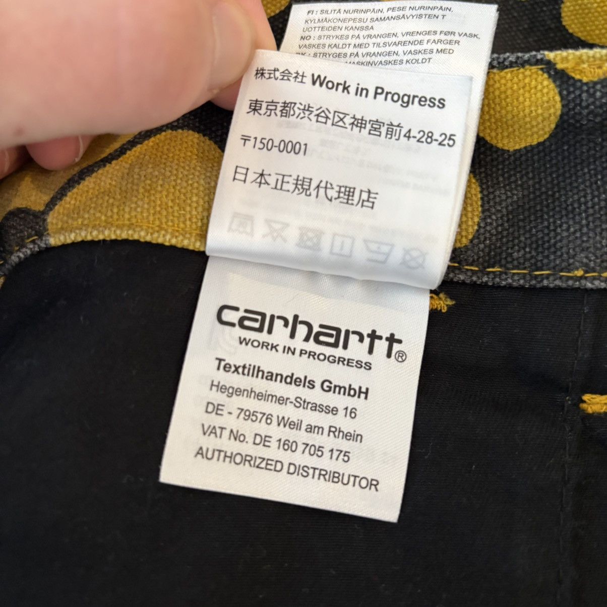 Carhartt Wip × Marni Carharrt x Marni Flower Workwear Pants Size Medium Size US 32 / EU 48 - 9 Thumbnail