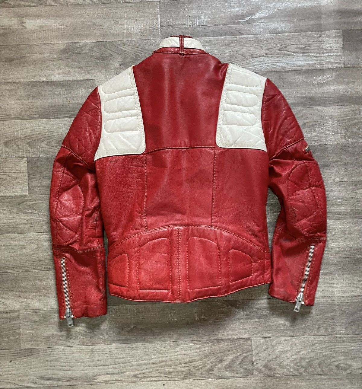 Hein Gericke vintage 1980s-era Hein Gericke motorcycle leather jacket ❤️) Size S / US 4 / IT 40 - 7 Thumbnail