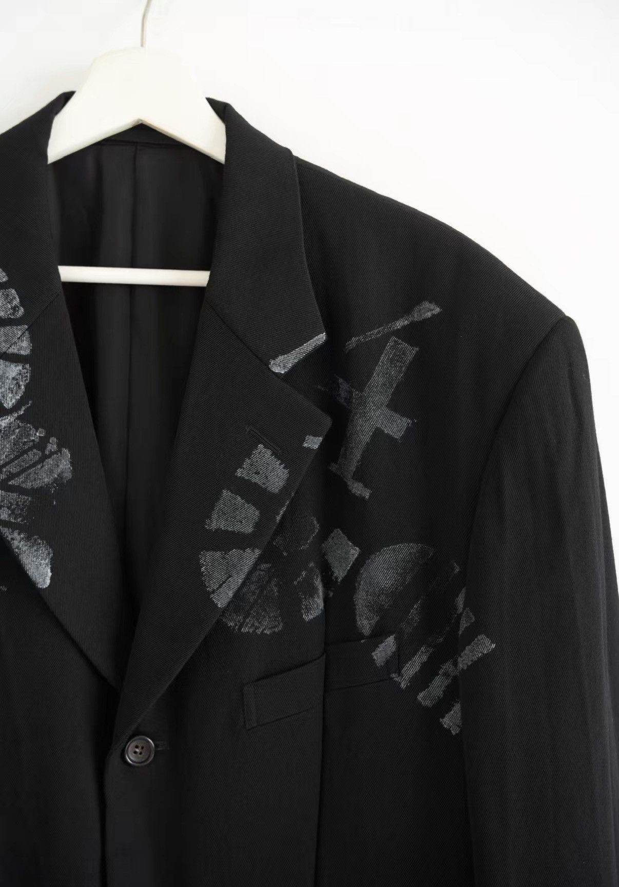 Comme des Garcons Comme des Garçons 95AW Number Footprint Blazer J4 Size US L / EU 52-54 / 3 - 5 Thumbnail