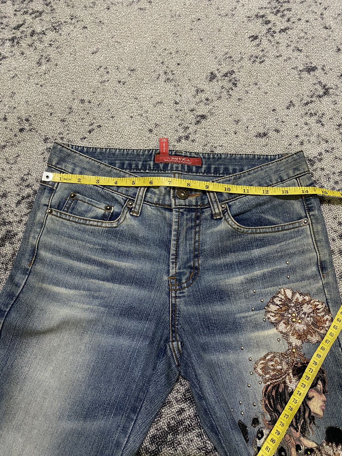 Hysteric Glamour × If Six Was Nine Y2k Tantra ifsixwasnine sukajan flare jeans Size 28" / US 6 / IT 42 - 9 Thumbnail