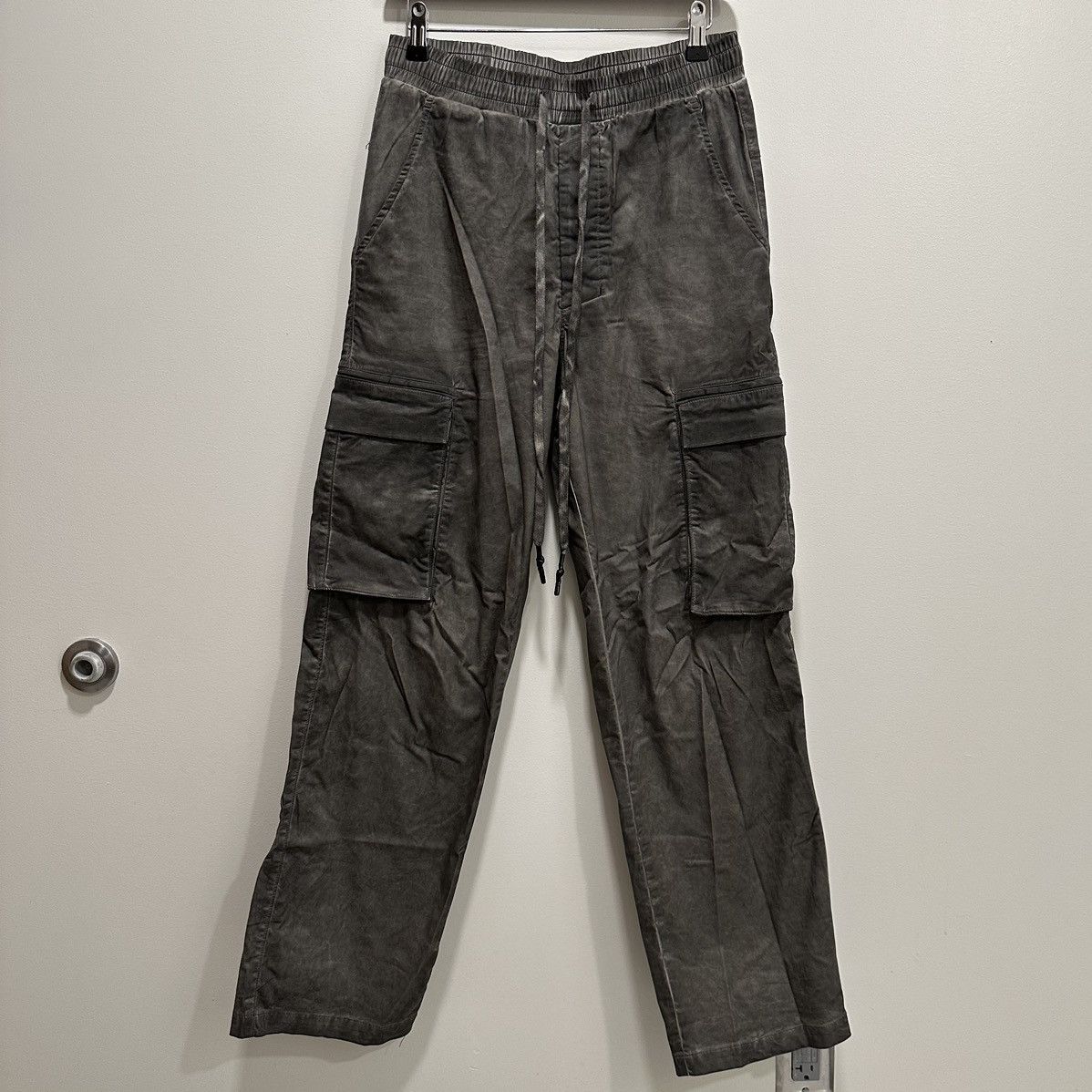 image of Unsound Rags x Who Is Jacov Whoisjacov Object Dyed Pants in Grey, Men's (Size 30)