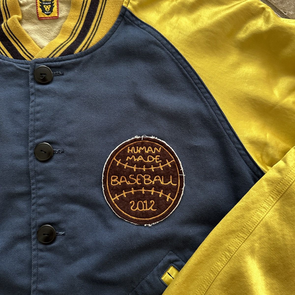 Human Made Human Made Letterman Jacket 2012 Size US L / EU 52-54 / 3 - 4 Thumbnail