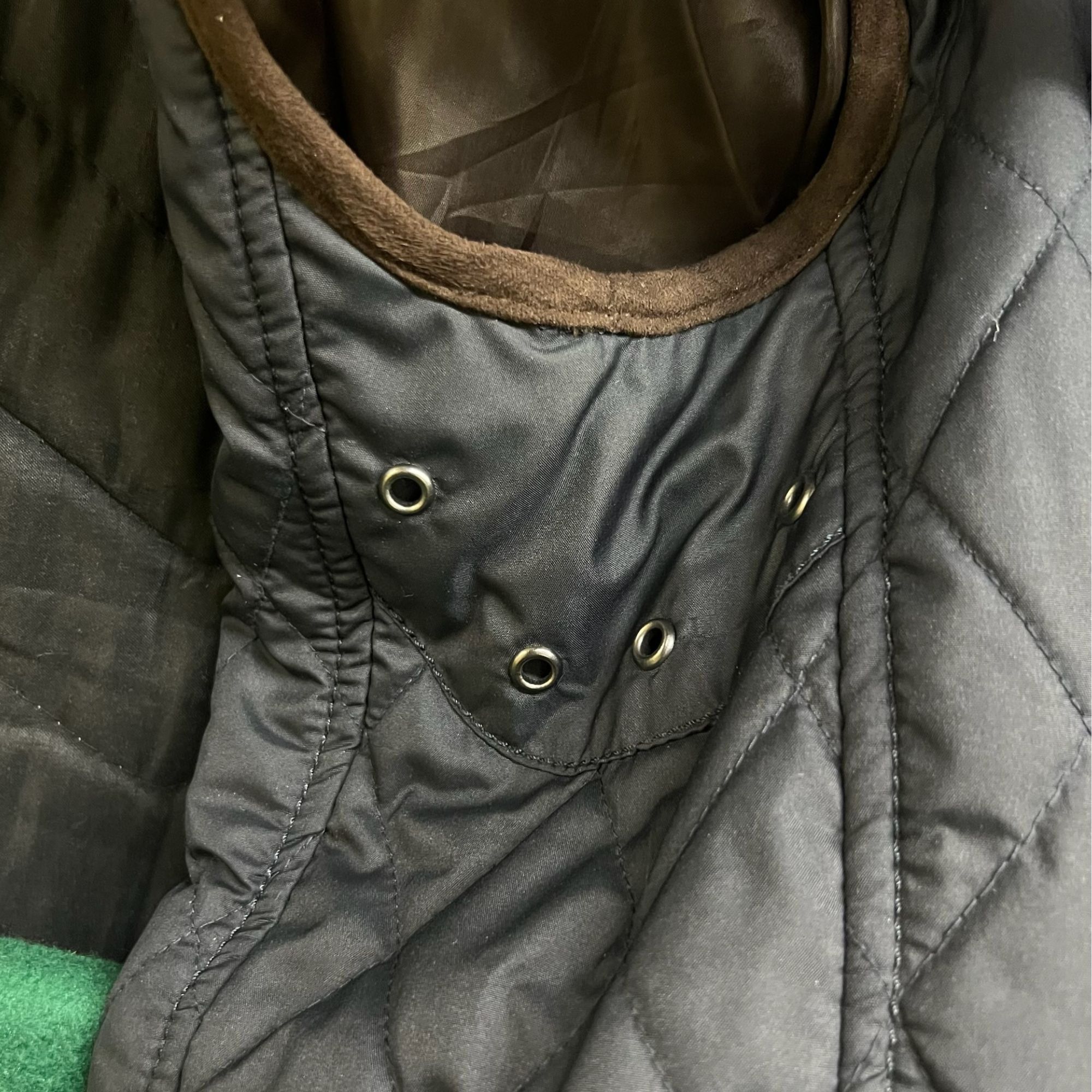 Zara ZARA Man Black Quilted Vest With Brown Suede Accents Snap Po Size US M / EU 48-50 / 2 - 7 Thumbnail