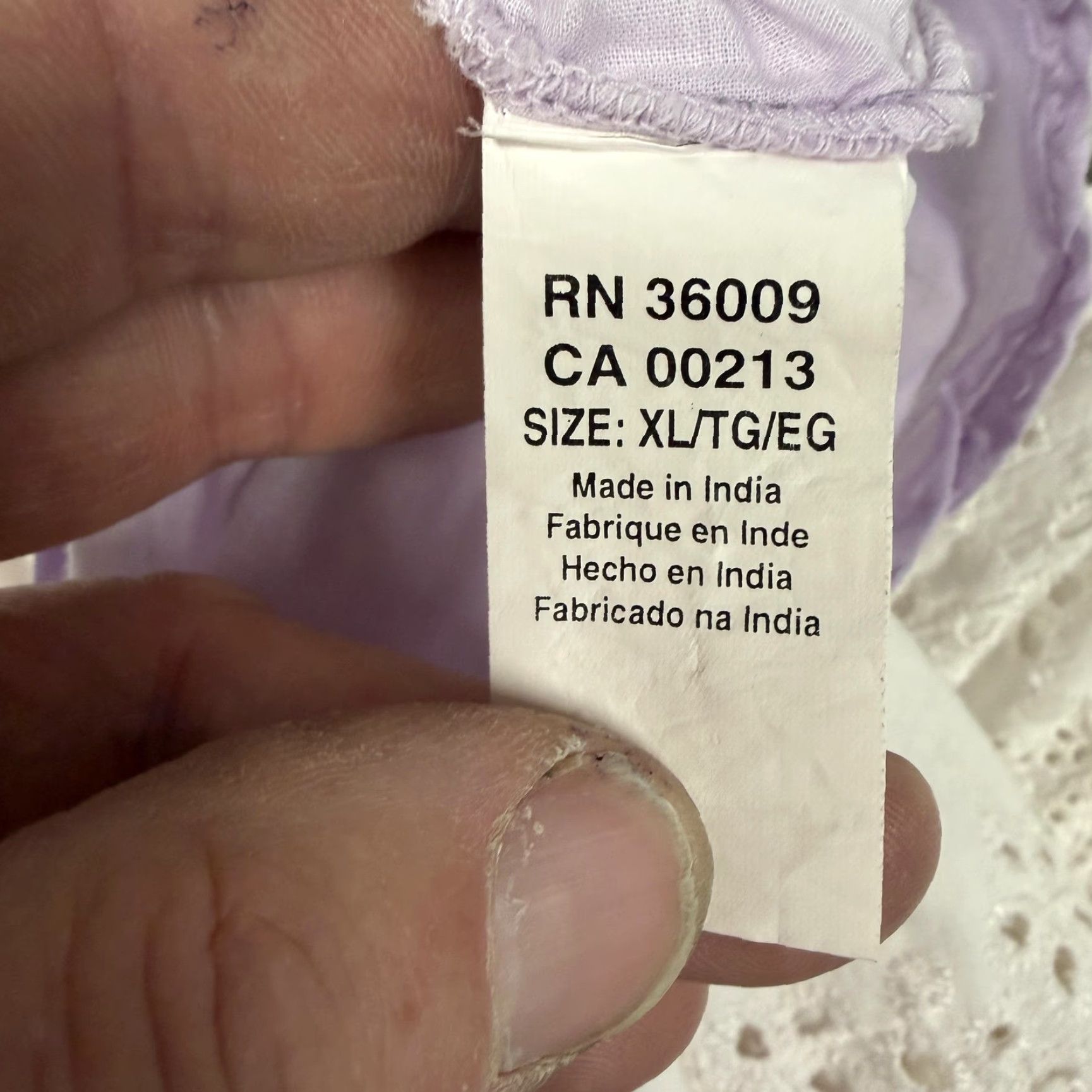 Vintage Calvin Klein Jeans Dress XL White Eyelet Sundress V-Neck Boho Chic Coquette Size 40" / US 18 - 7 Thumbnail