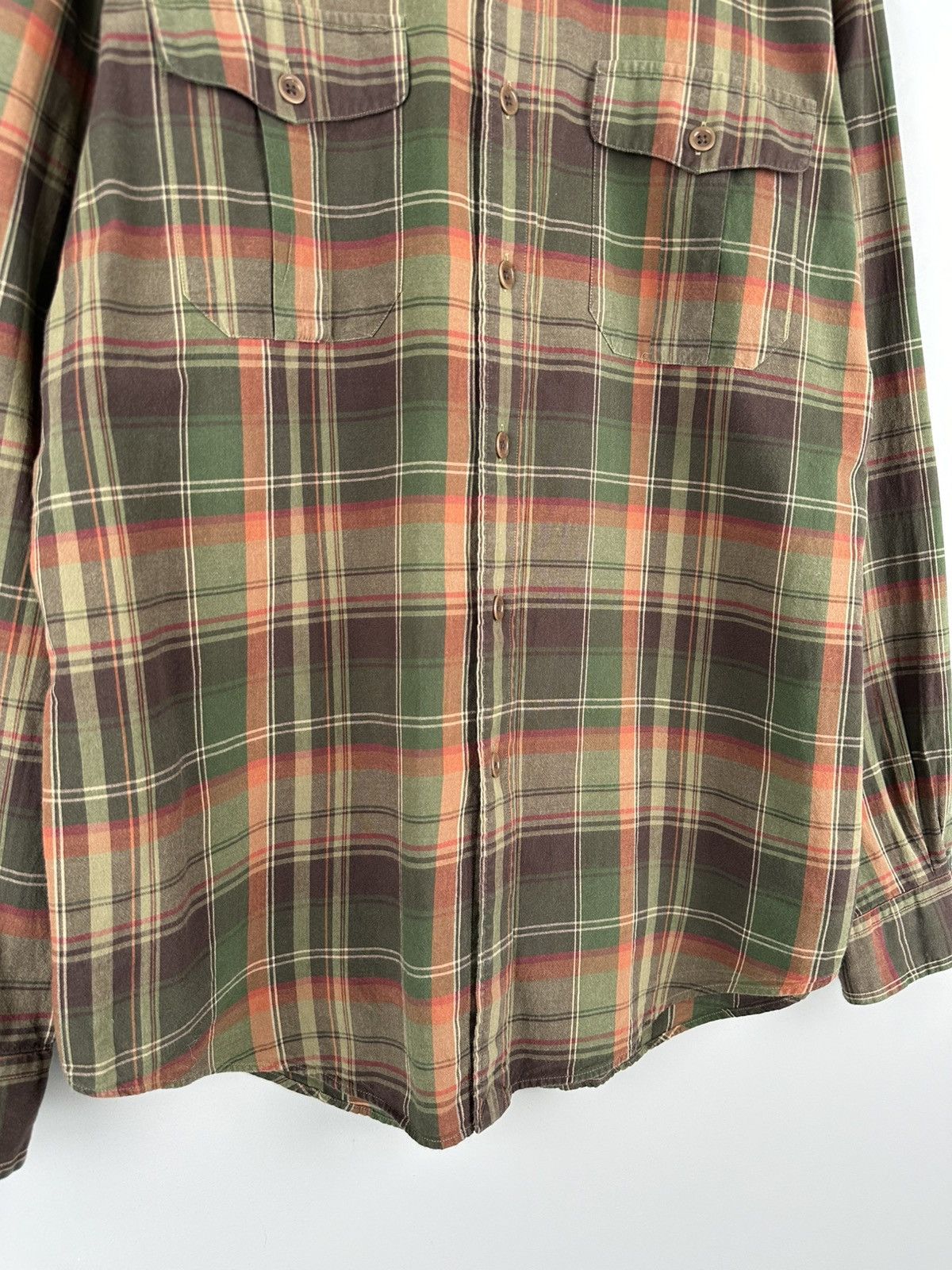 Polo Ralph Lauren × Vintage Vintage Y2k Polo Ralph Lauren Check Button Up Shirt Size US L / EU 52-54 / 3 - 7 Thumbnail