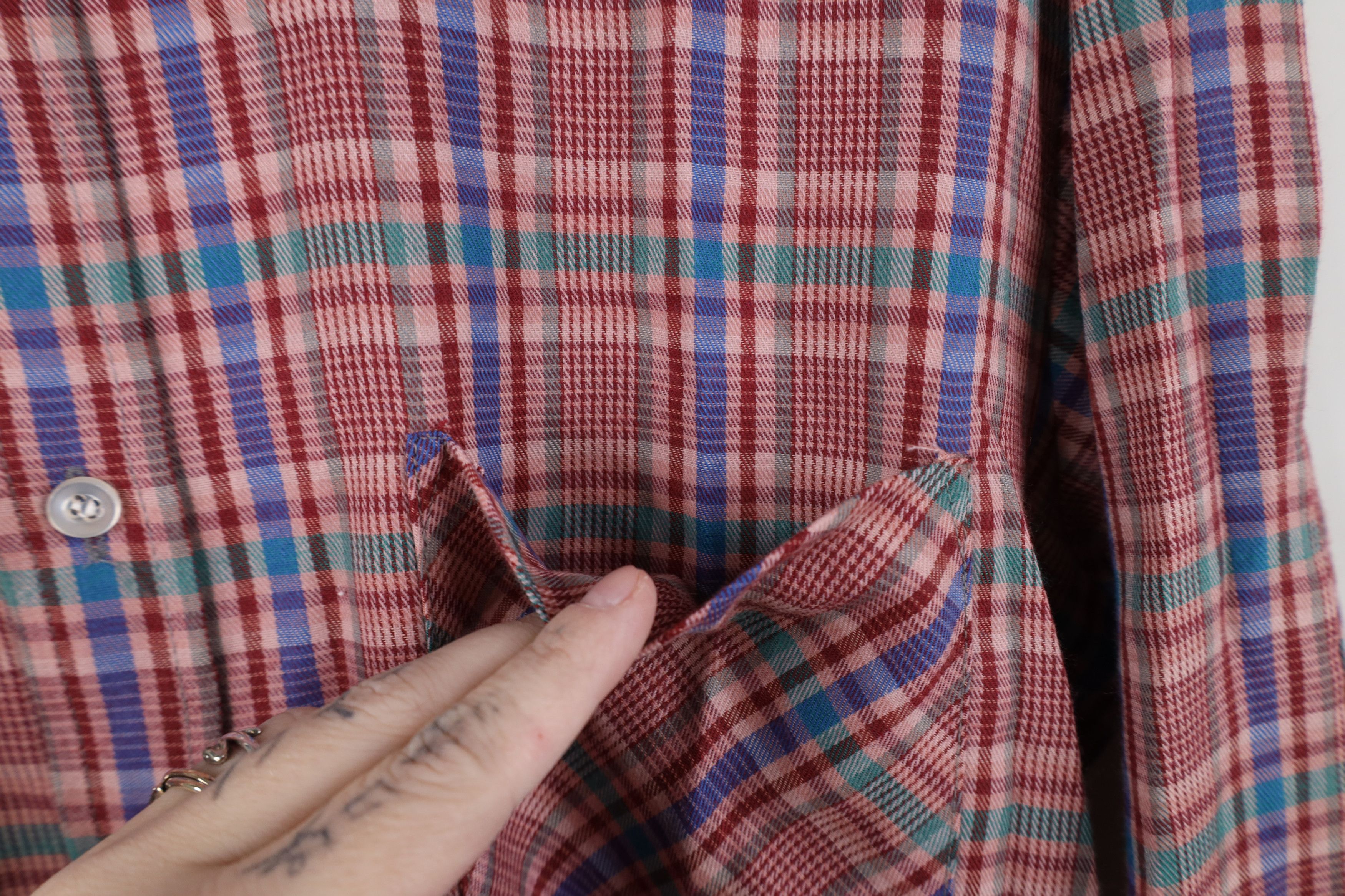 Vintage Deadstock Vintage 70s Streetwear Collared Button Shirt USA Size US M / EU 48-50 / 2 - 5 Thumbnail