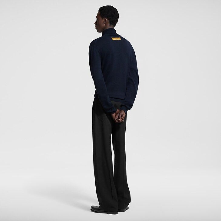 Louis Vuitton LVSE LV Embossed Turtle Neck Size US M / EU 48-50 / 2 - 5 Thumbnail
