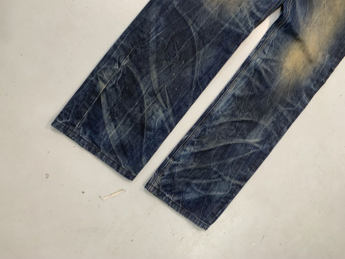 Japanese Brand Vintage Evisu inspired emboridered denim Size US 32 / EU 48 - 11 Thumbnail