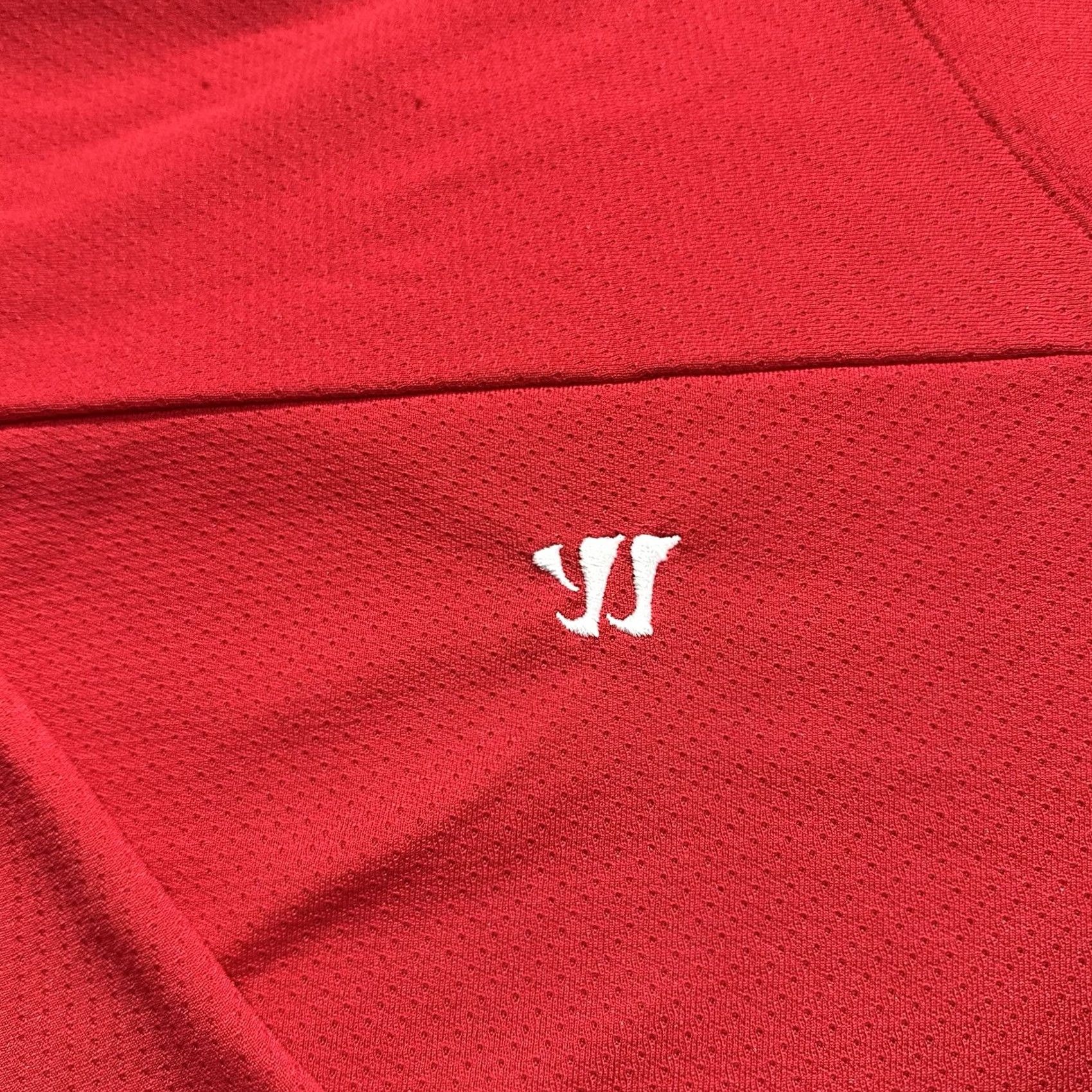 Vintage Vintage Warrior Hockey Jersey Mens Size XL Red Blank V-Neck Practice GUC Size US XL / EU 56 / 4 - 6 Thumbnail