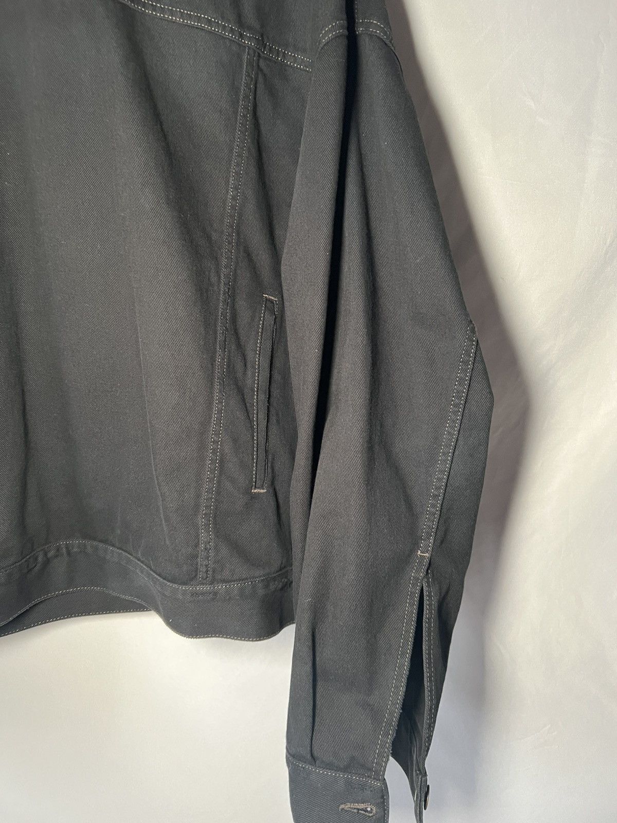 Balenciaga Balenciaga AW22 Distressed Pullover Denim Hoodie Size US M / EU 48-50 / 2 - 2 Thumbnail