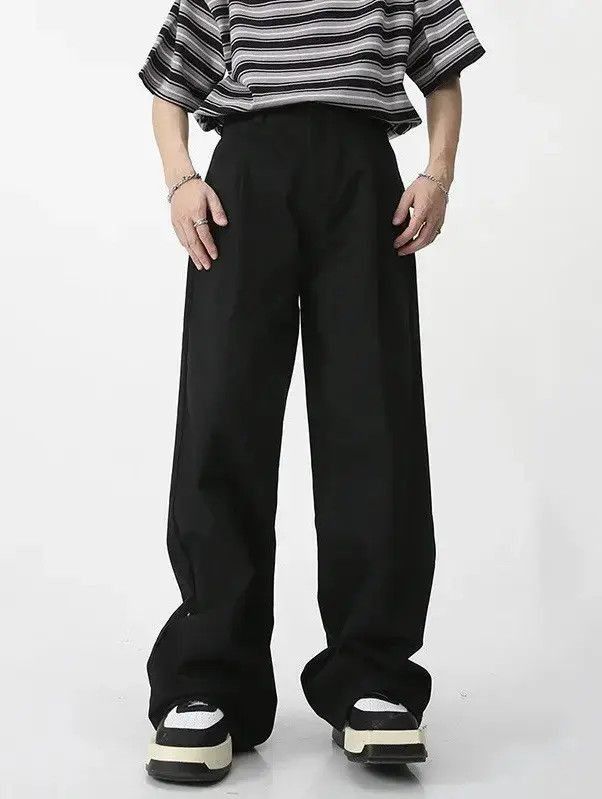 Japanese Brand Trendy Color Straight Wide Leg Casual Pant Size US 32 / EU 48 - 5 Thumbnail
