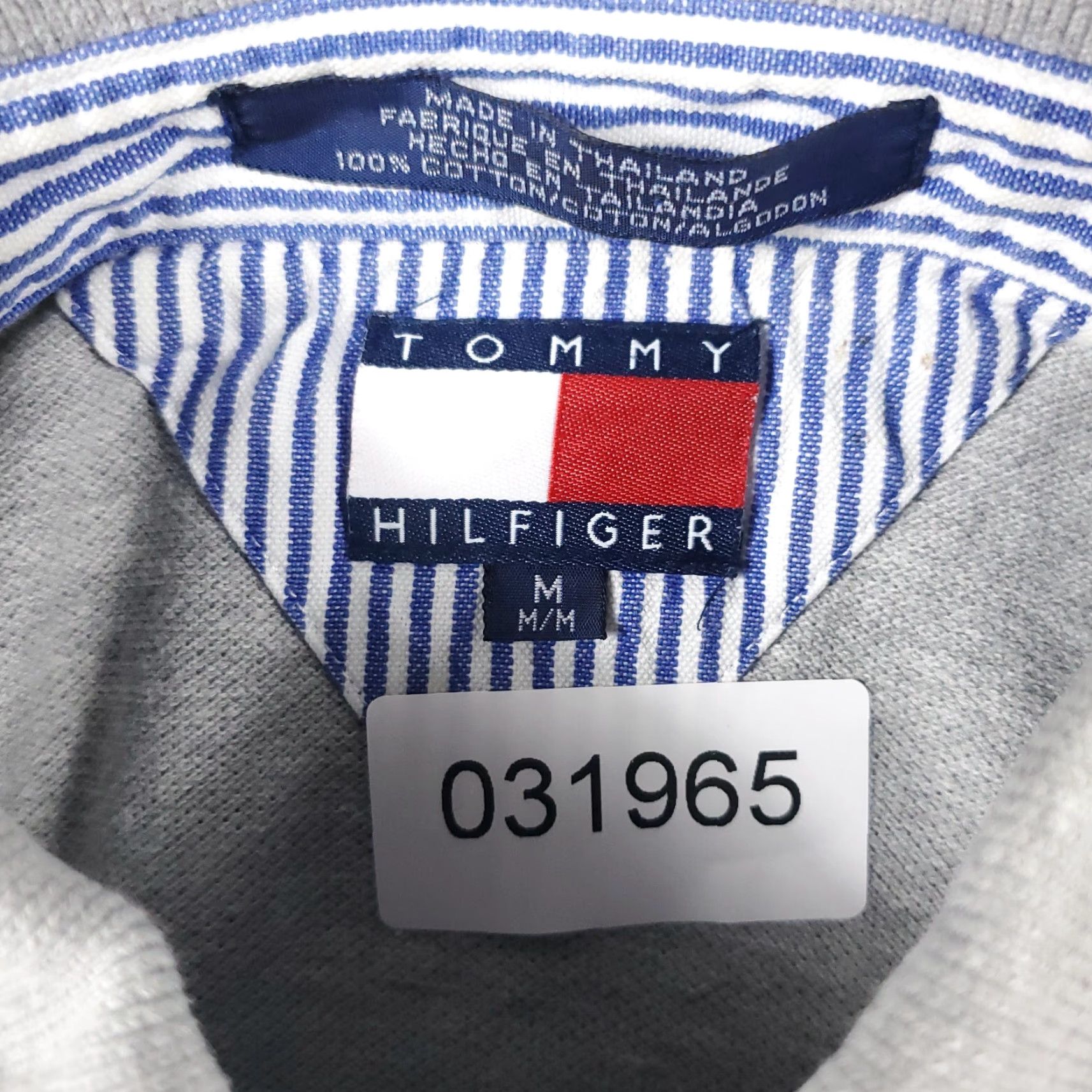 Tommy Hilfiger VINTAGE Tommy Hilfiger Polo Shirt Mens Medium Gray Short Sleeve Shirt Adult Medium Gray Tommy Hilfiger Polo Mens Medium Gray + Keywords Size US M / EU 48-50 / 2 - 7 Thumbnail