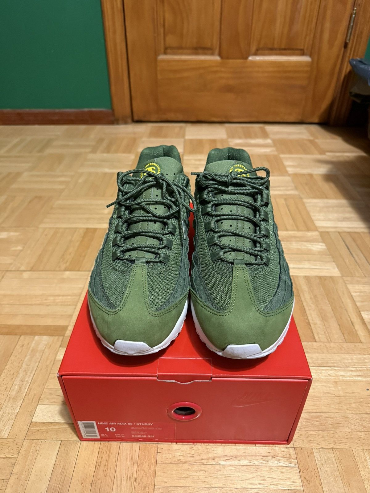 Nike × Stussy Stussy Nike Air Max 95 “Olive” Size US 10 / EU 43 - 2 Thumbnail