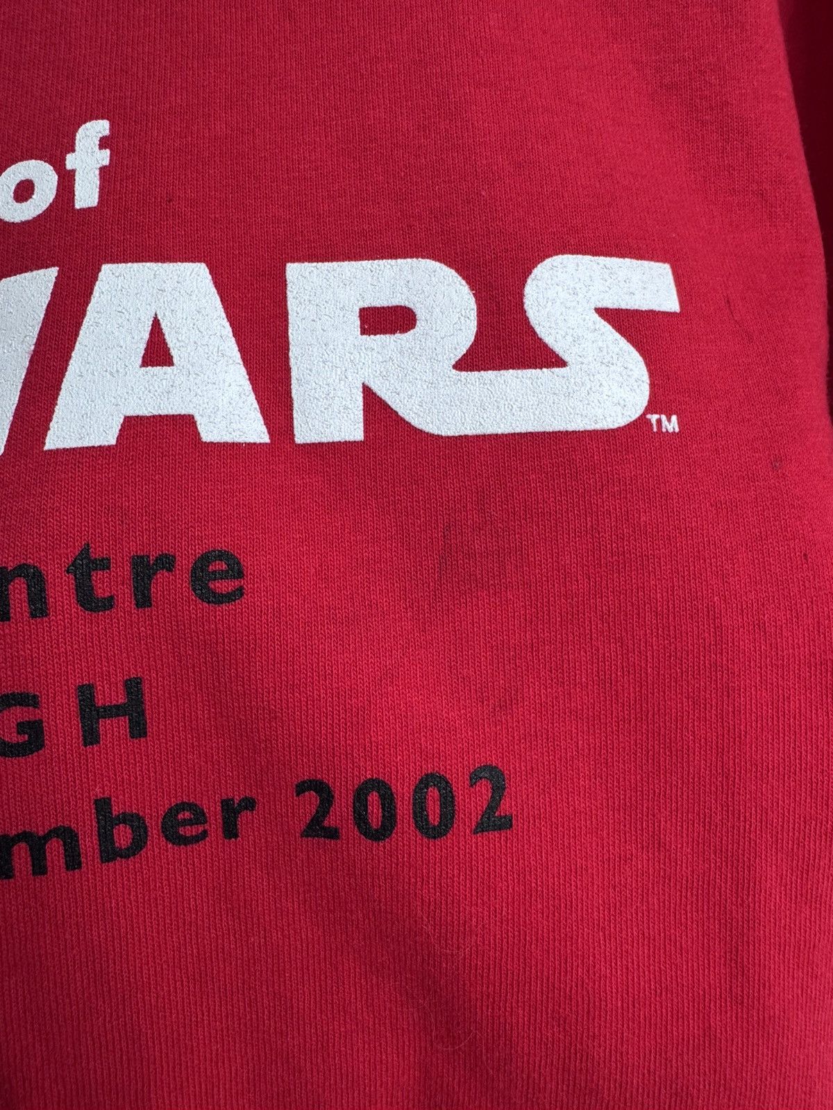 Gildan Star Wars Vintage 2002 The Art Of 00s Edinburgh T Shirt Tee Size US M / EU 48-50 / 2 - 10 Thumbnail