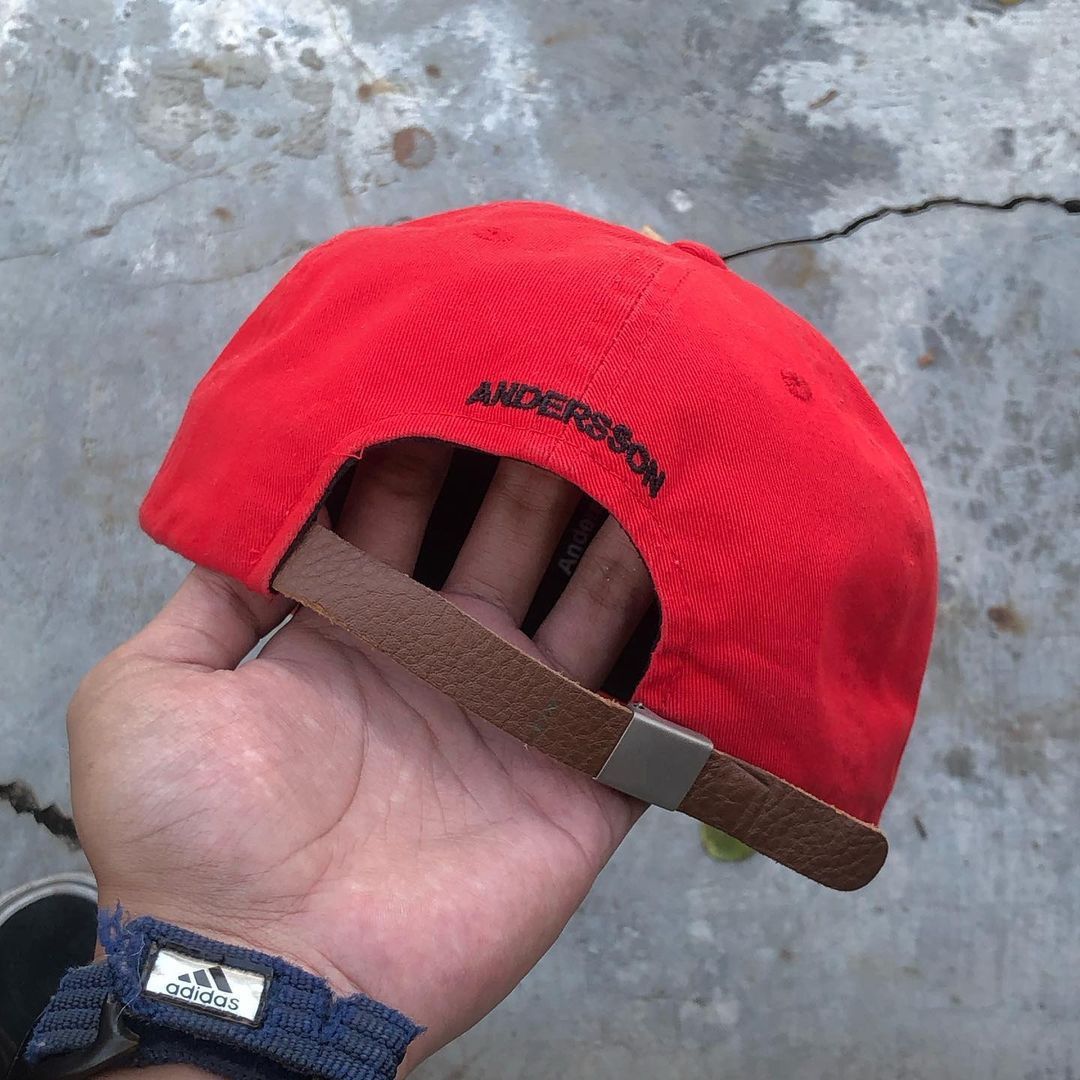 Andersson Bell Andersson Bell Scandinavia ‘Fudge’ 6-Panel Hat Leather Strap Size ONE SIZE - 6 Thumbnail