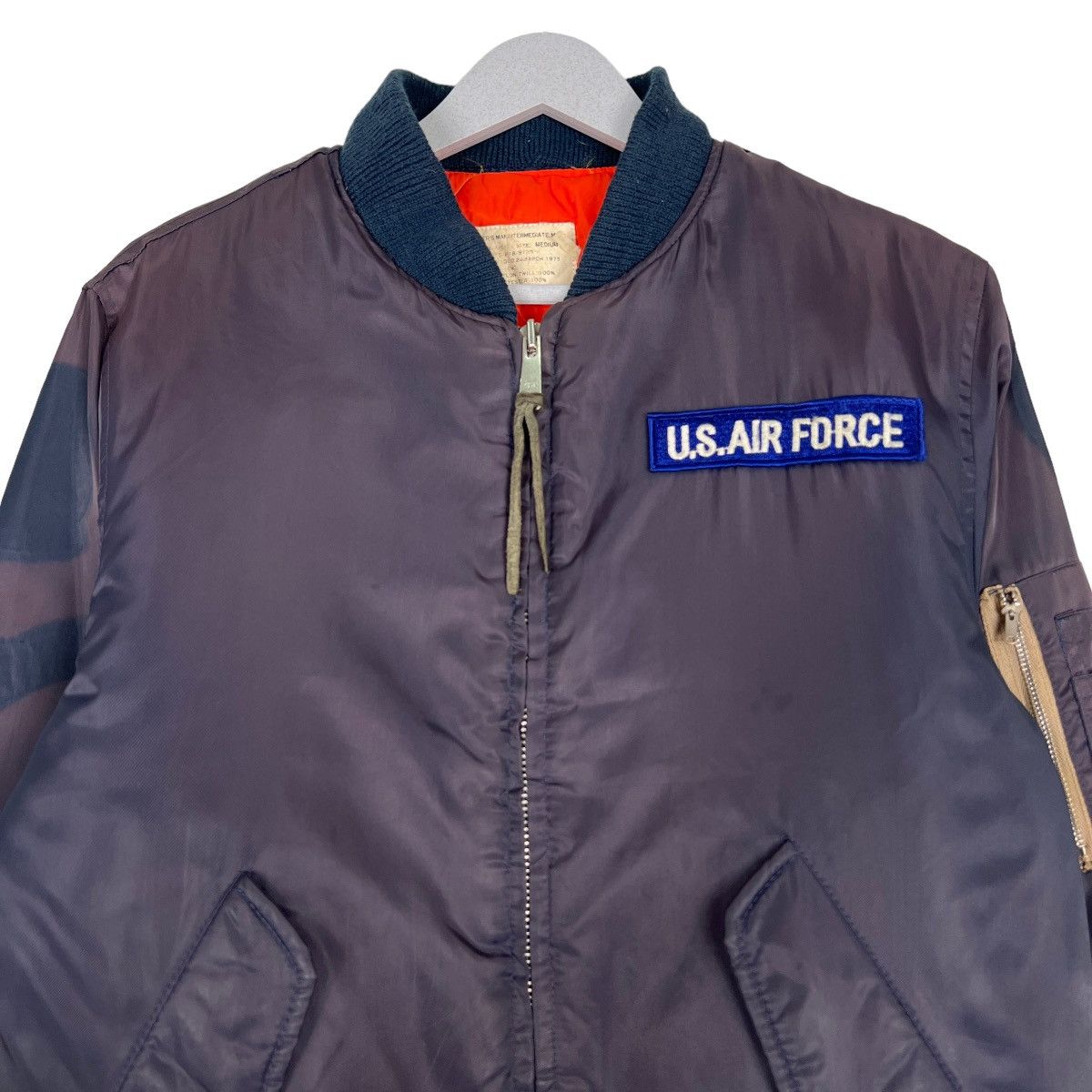 Japanese Brand 🔥 RIOT VINTAGE MA 1 BOMBER JACKET Size US M / EU 48-50 / 2 - 3 Thumbnail