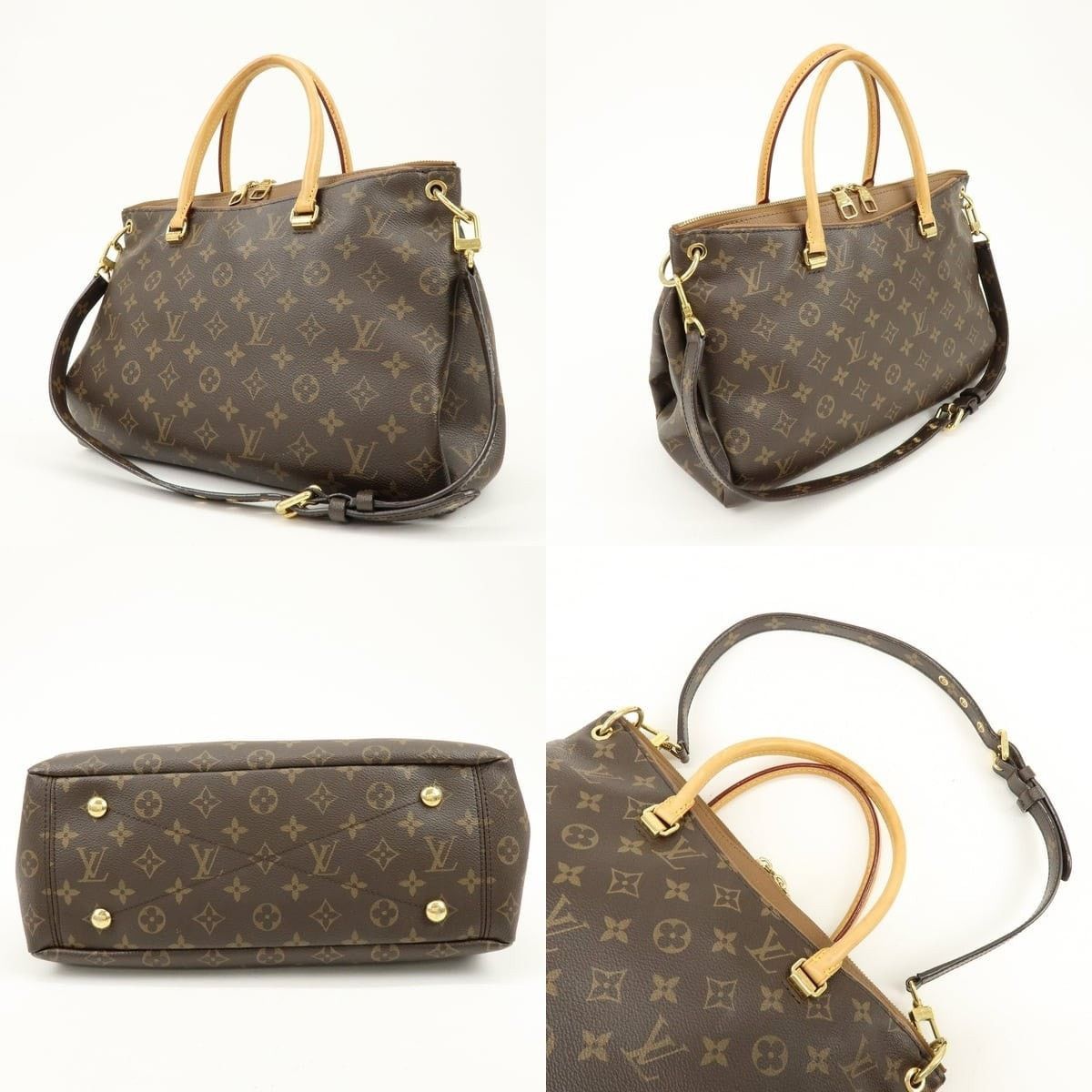 Louis Vuitton Louis Vuitton Monogram Pallas Shoulder Bag Size ONE SIZE - 3 Thumbnail