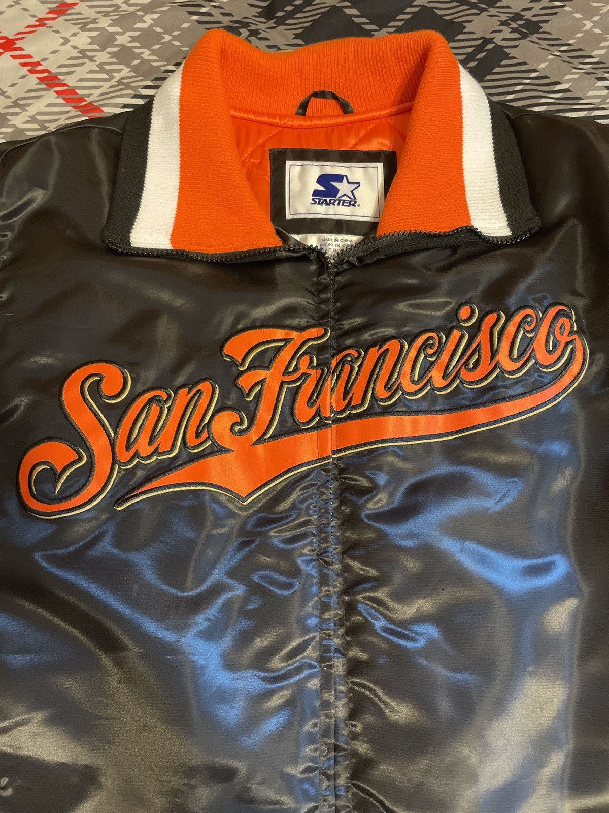 Starter San Francisco Giants Starter Jacket W/ 47 Hat LARGE Size US L / EU 52-54 / 3 - 2 Thumbnail
