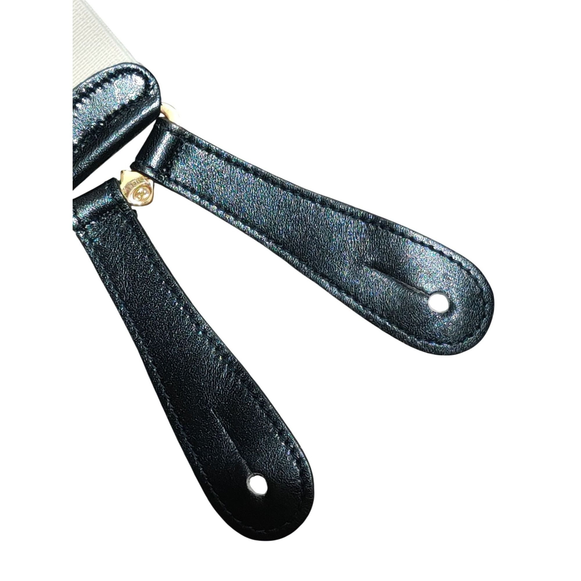 Vintage Trafalgar Calvin Curtis Serenade Silk Suspenders Cat