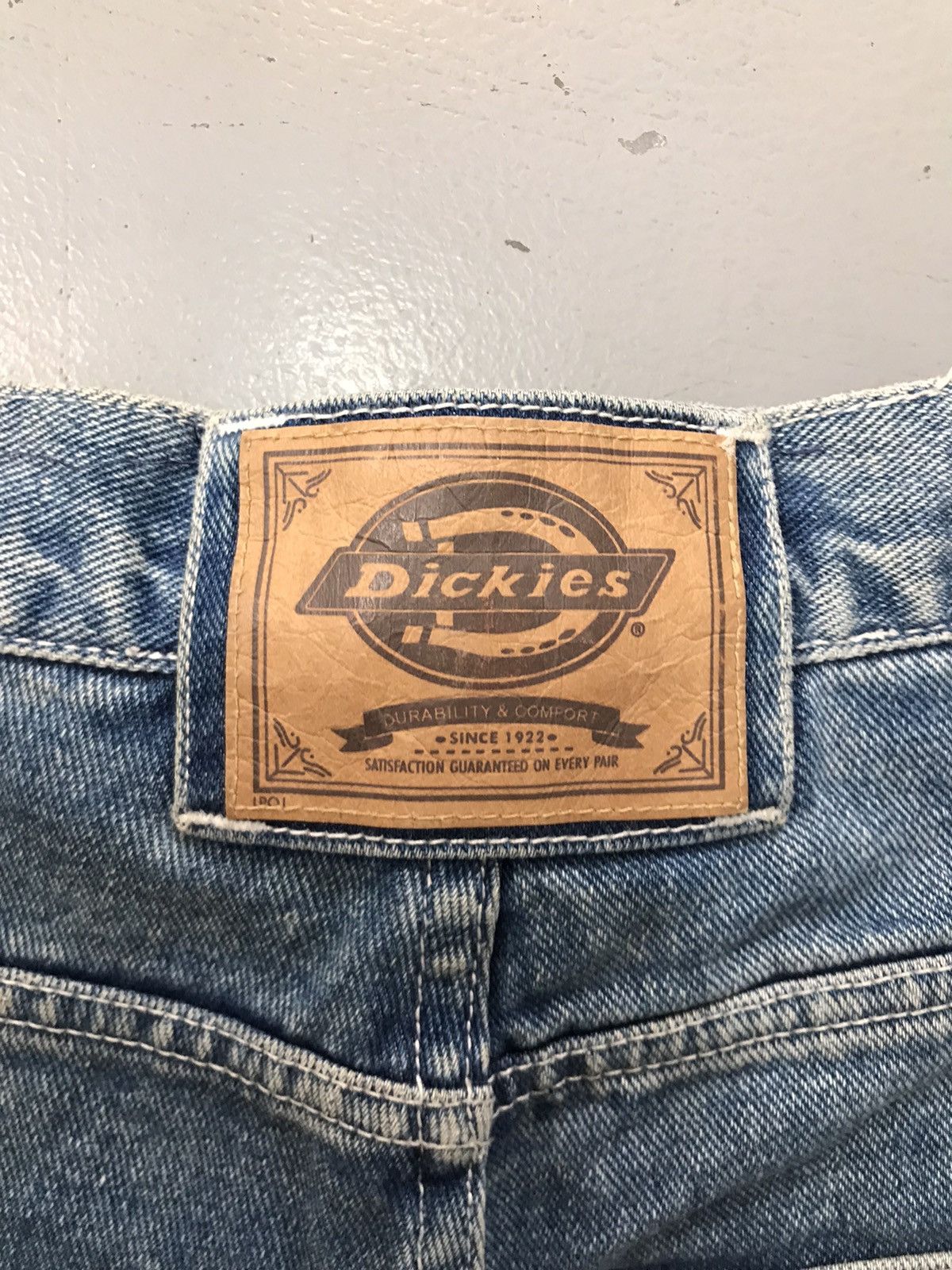 Dickies × Vintage Vintage dickies embroidered denim Size US 29 - 11 Thumbnail