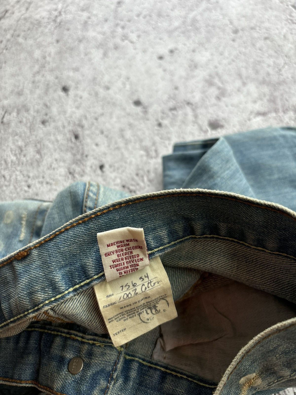 Hysteric Glamour 2000's Flare Abercrombie Distressed Denim bootcut Size US 31 - 11 Thumbnail