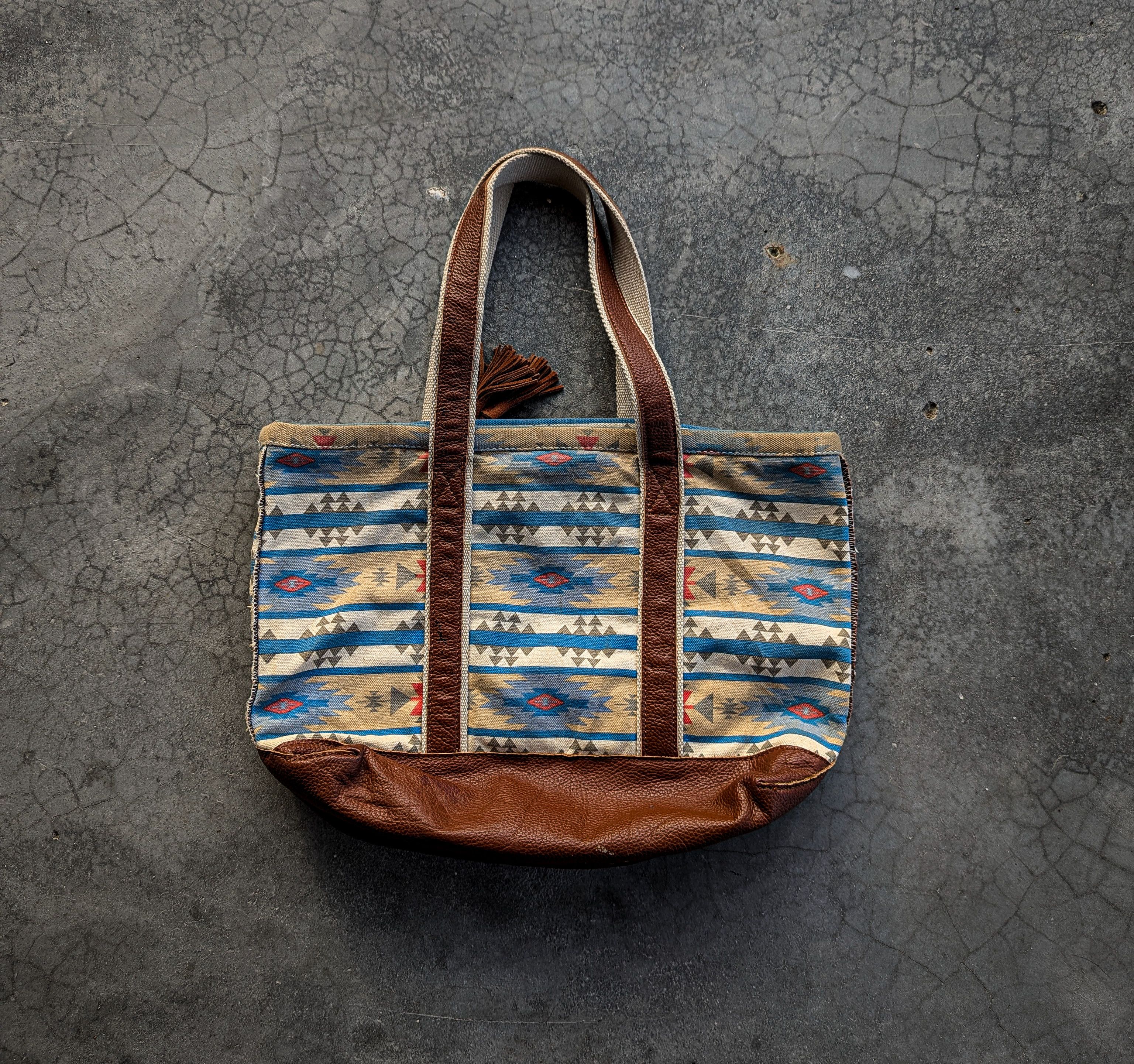 Beams Plus × Japanese Brand Beams Heart By Beams Japan Native Tote Bag (M) Size ONE SIZE - 7 Thumbnail