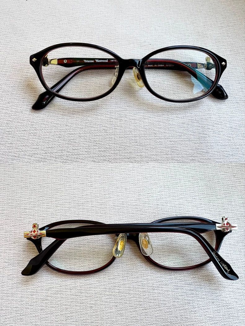 Vivienne Westwood Vivienne Westwood Vintage Nerd Glasses Tortoise Frame Red Size ONE SIZE - 3 Thumbnail