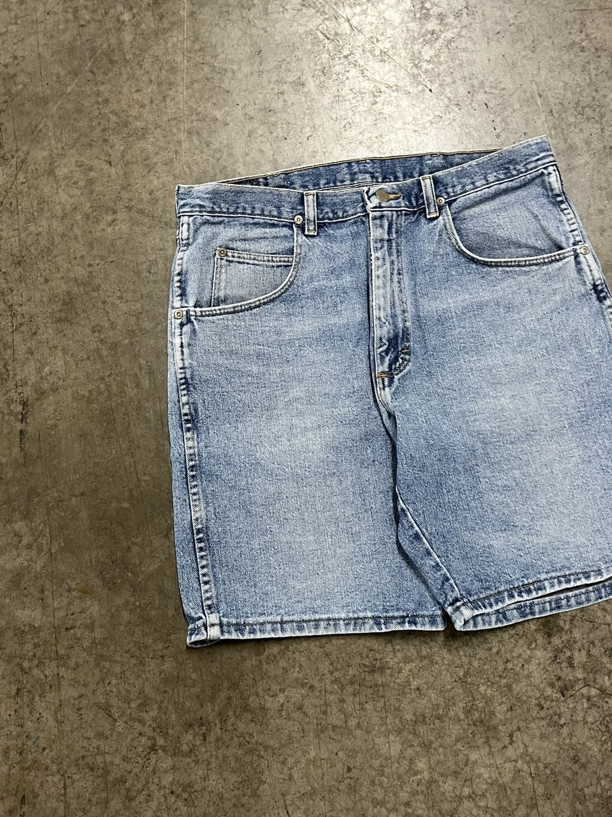 Vintage Jorts vintage baggy fit denim wash streetwear hype rare Size US 34 / EU 50 - 5 Thumbnail