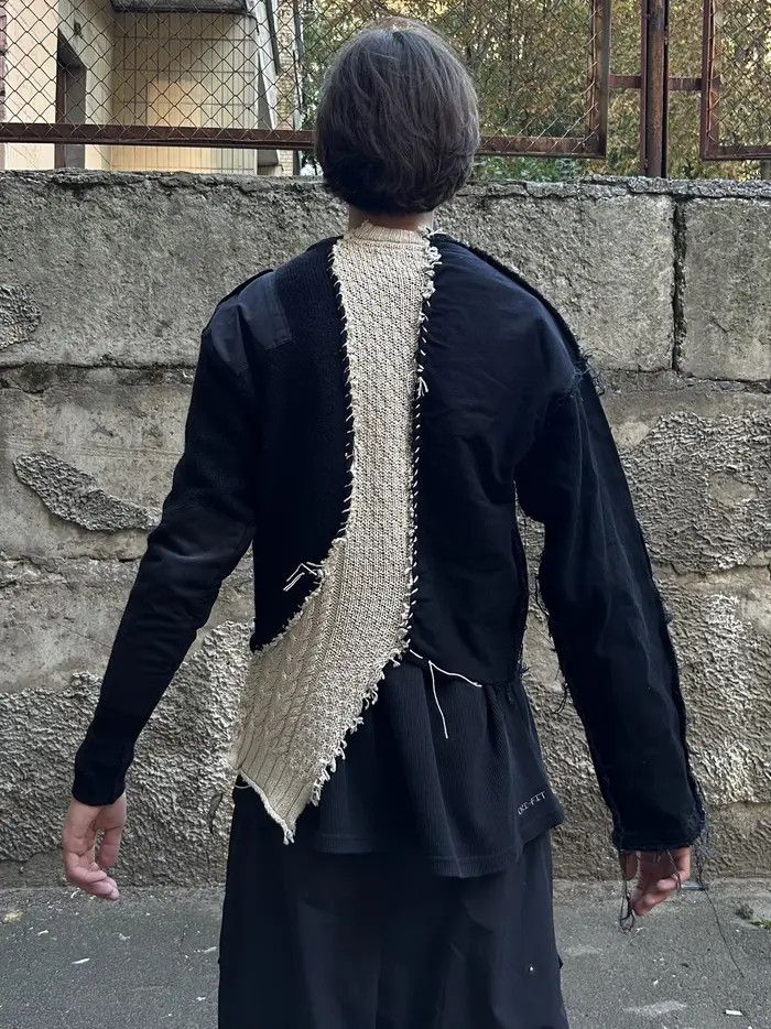 Japanese Brand HANDMADE FROM PARIS AVANTGARDE DARKBLACK FREE WW SHIPPING Size US XL / EU 56 / 4 - 2 Thumbnail