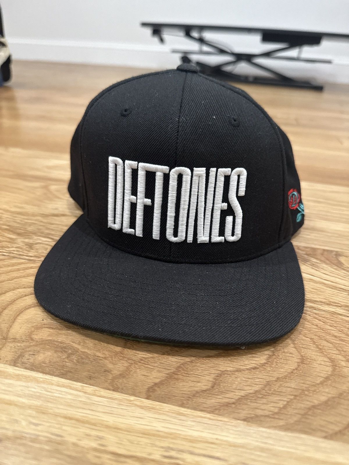 Other Deftones 2025 Tour Snapback Hat – Black Size ONE SIZE - 1 Thumbnail