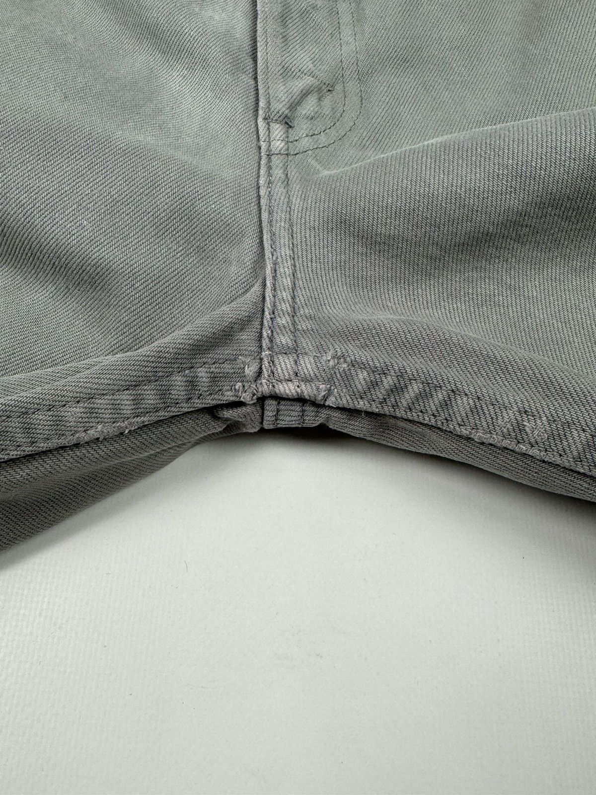 Levi's 1990’s Vintage Levi’s 615 Sun Faded Orange Tab Gray Jeans Size US 33 - 11 Thumbnail