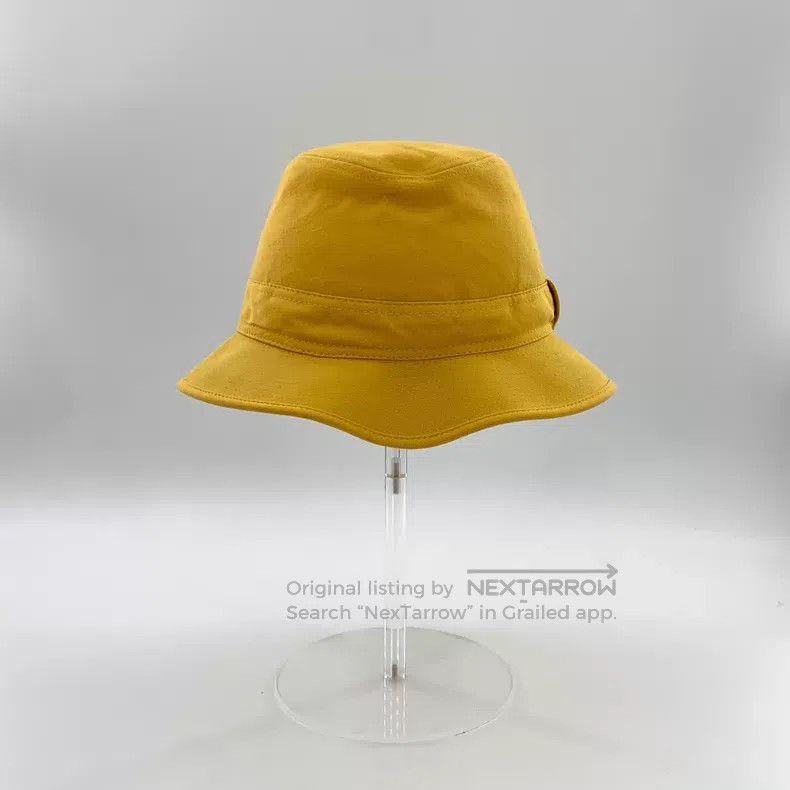 Hermes Hermes size 57 Yellow Linen Casual Fisherman's Cap Size ONE SIZE - 3 Thumbnail