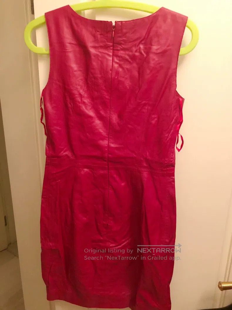 Valentino Valentino Lambskin dress Size M / US 6-8 / IT 42-44 - 2 Thumbnail