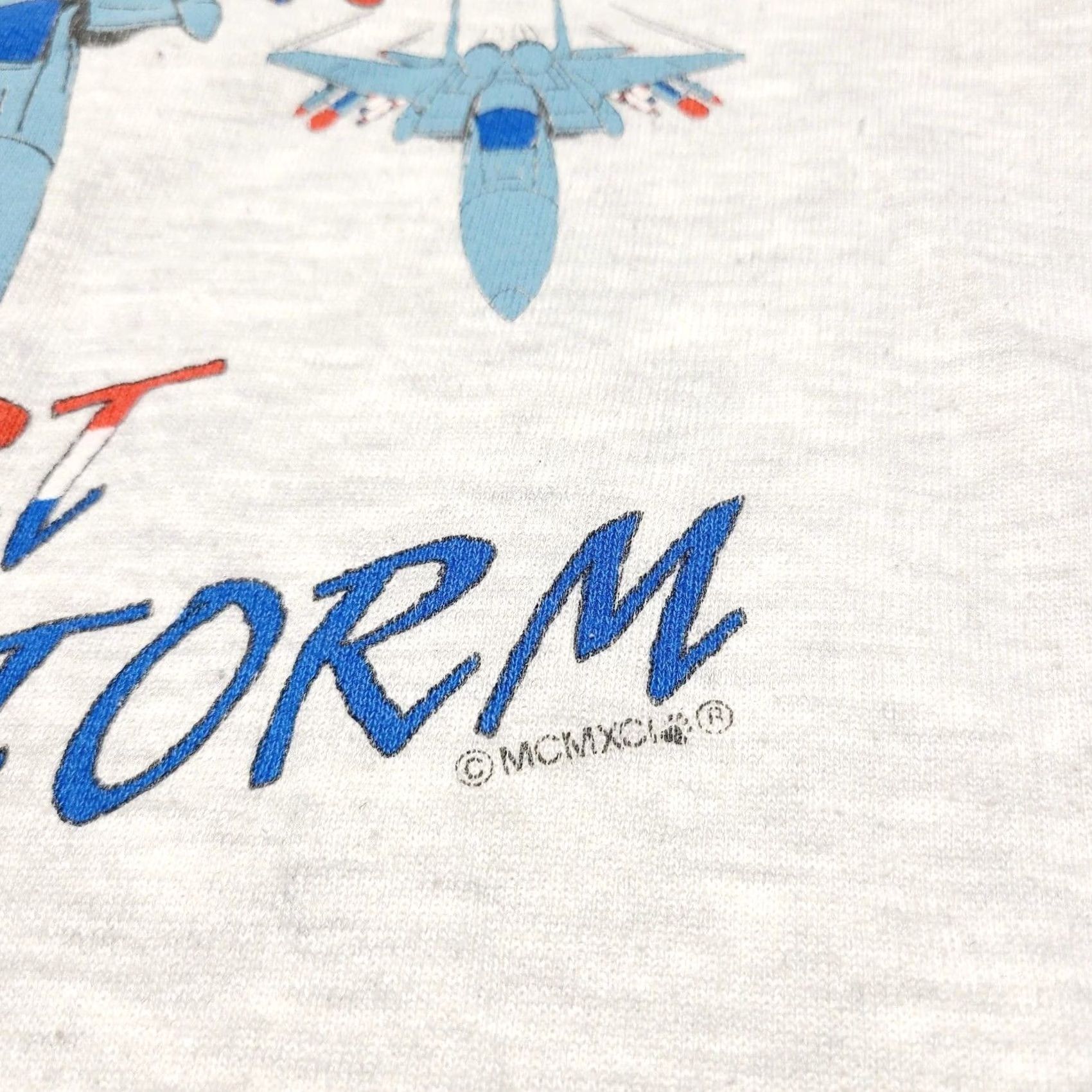 Lee VINTAGE Operation Desert Storm Support Troops Grey Sweatshirt 1991 Size Large Size US L / EU 52-54 / 3 - 6 Thumbnail