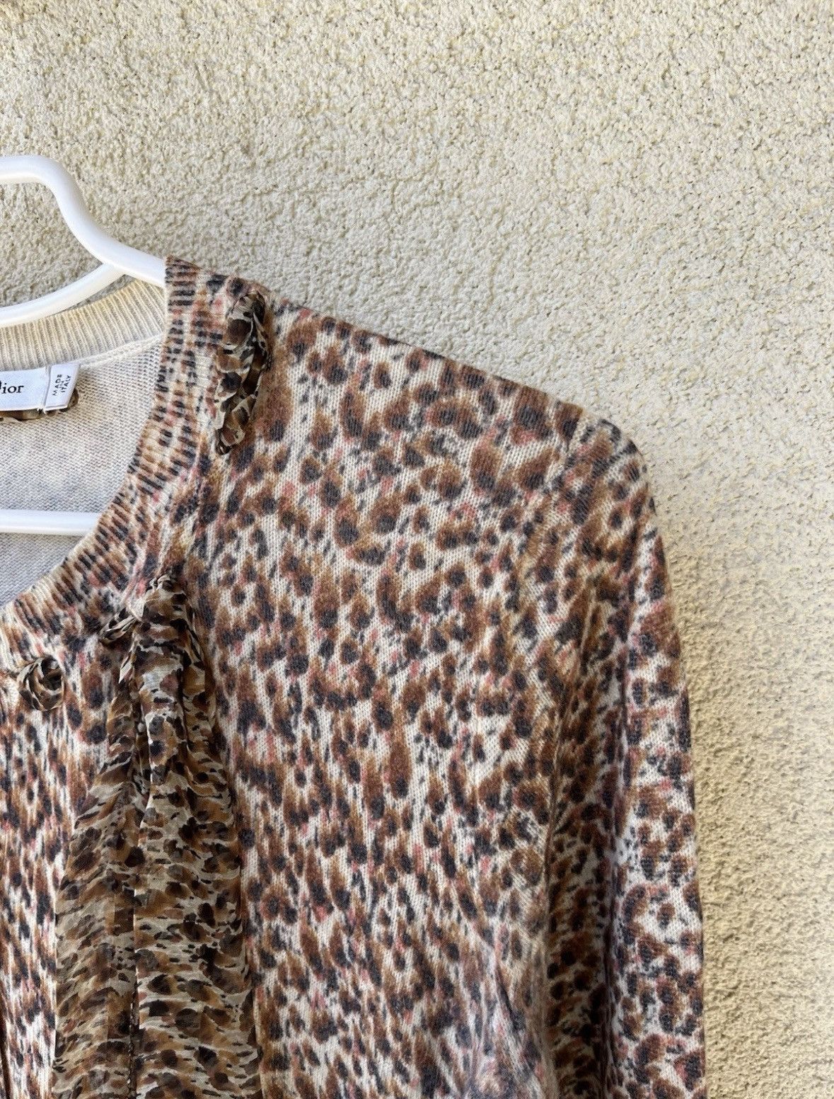 Dior Christian Dior Vintage 100% Cashmere Sweater Size 44 Size M / US 6-8 / IT 42-44 - 9 Thumbnail